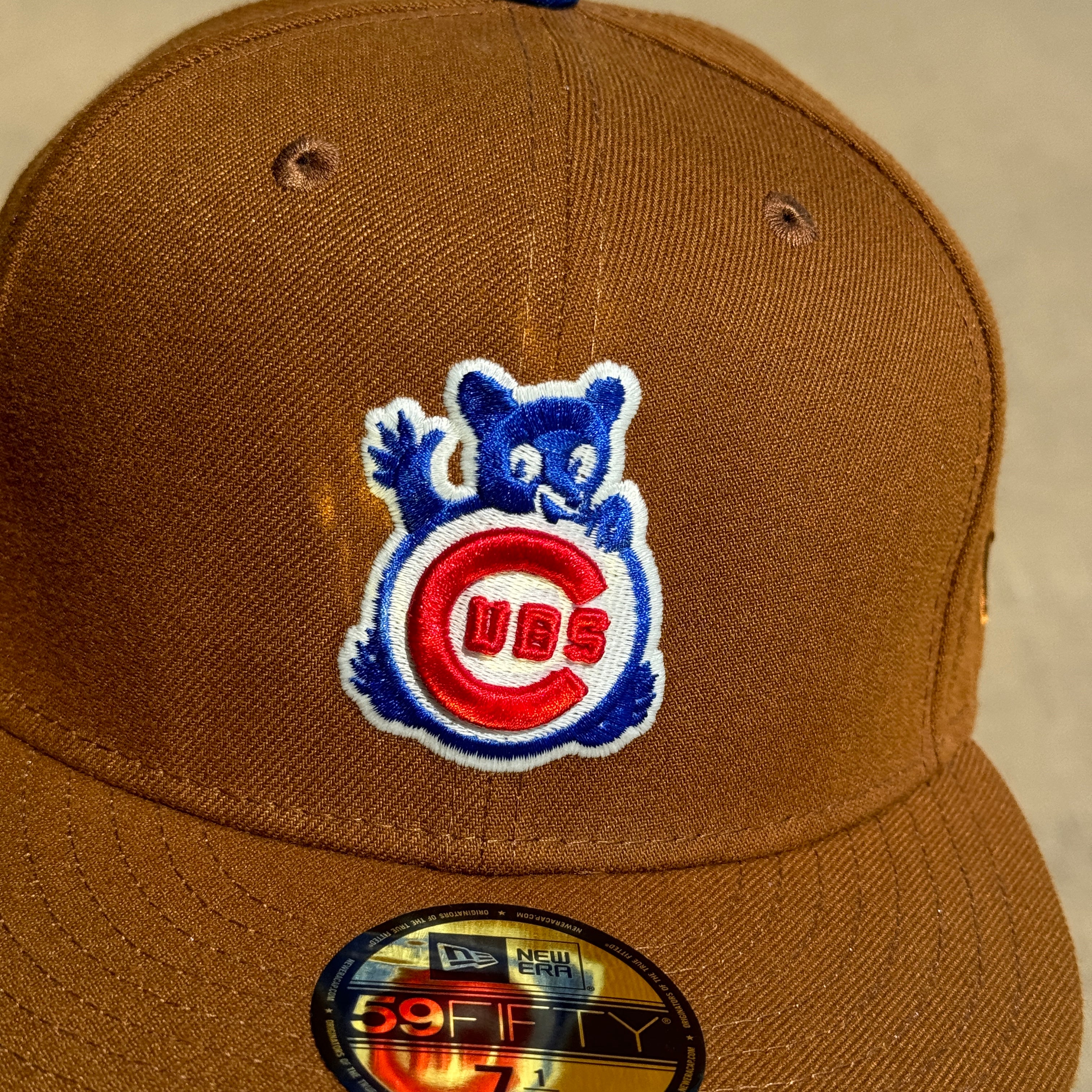 Bronze Chicago Cubs 1990 All Star Game 59fifty New Era Fitted Hat Cap