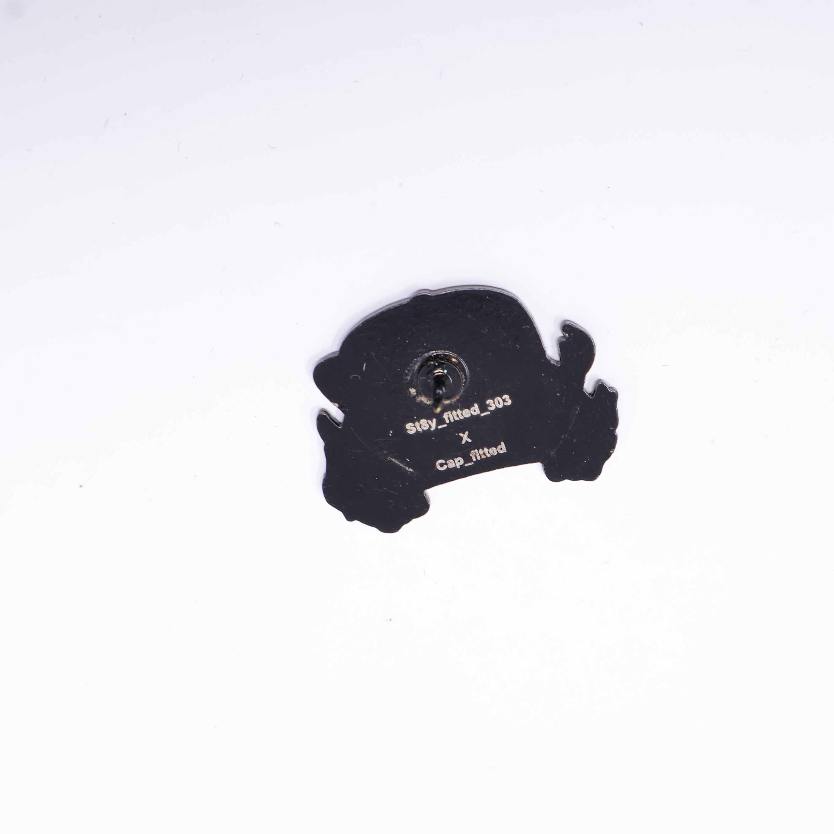 Baseball Turquoise Cap Peeker Pin