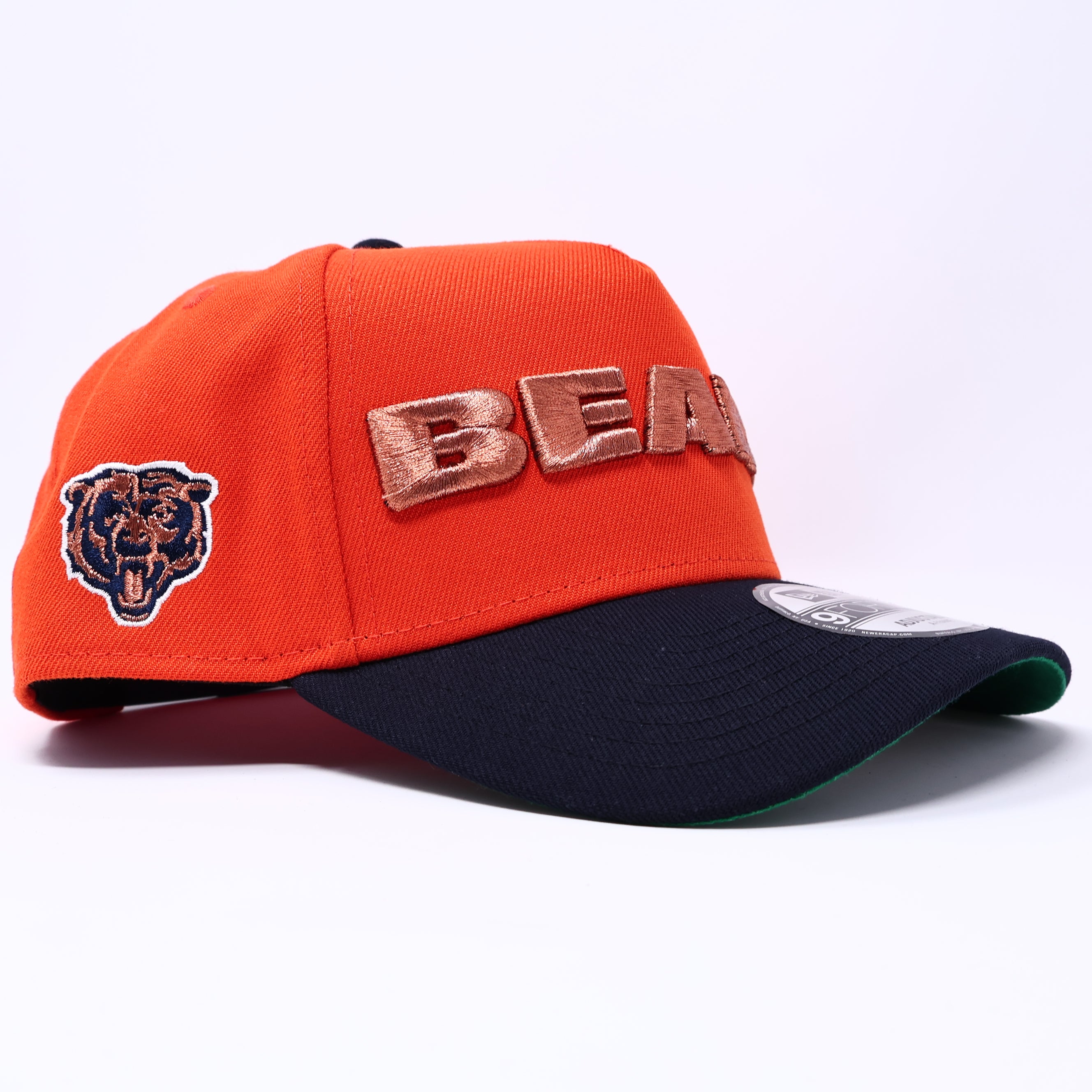 NEW Orange Chicago Bears NFL 9Forty New Era Adjustable Snapback Hat