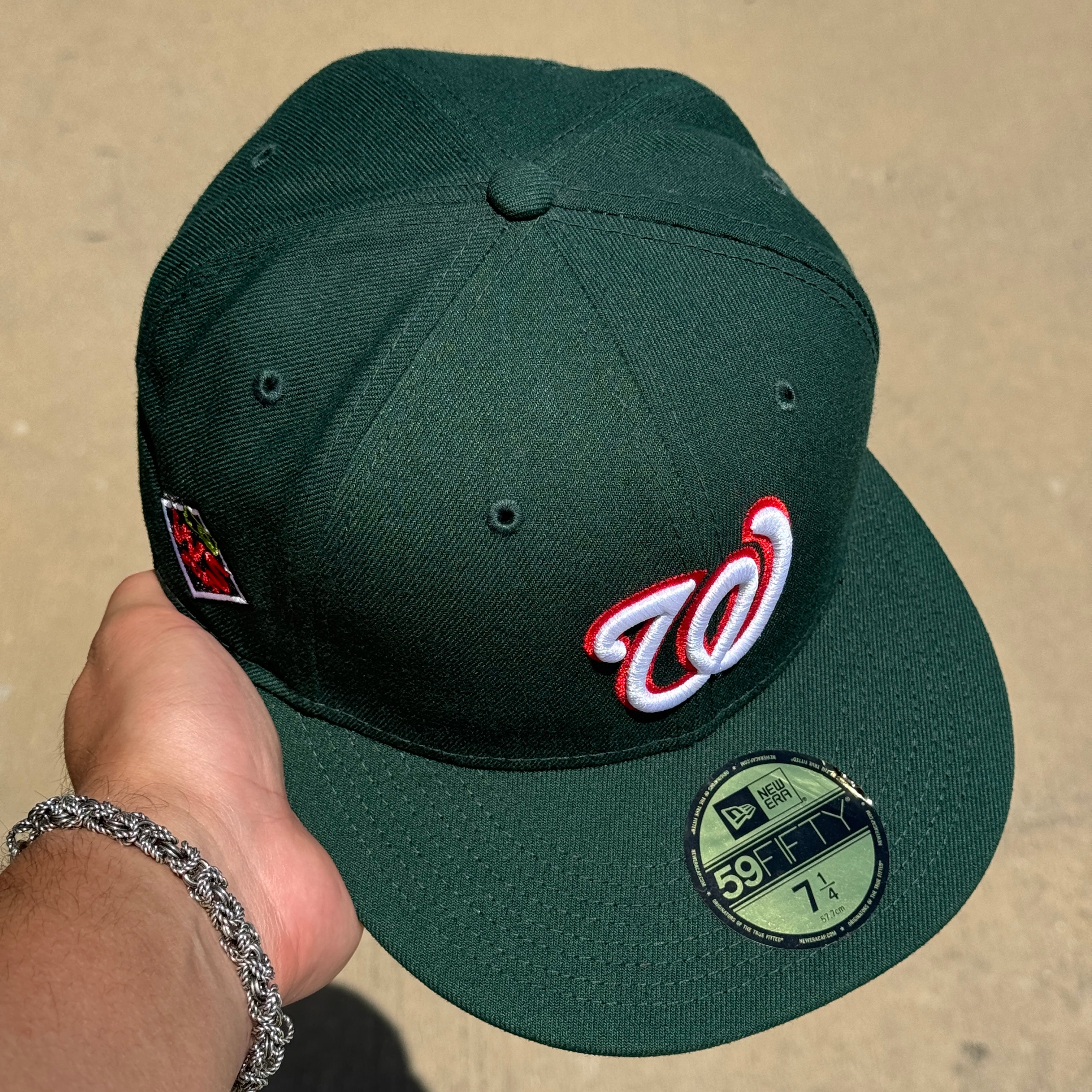 Green Washington Nationals 2019 World Series 59fifty New Era Fitted Hat Cap