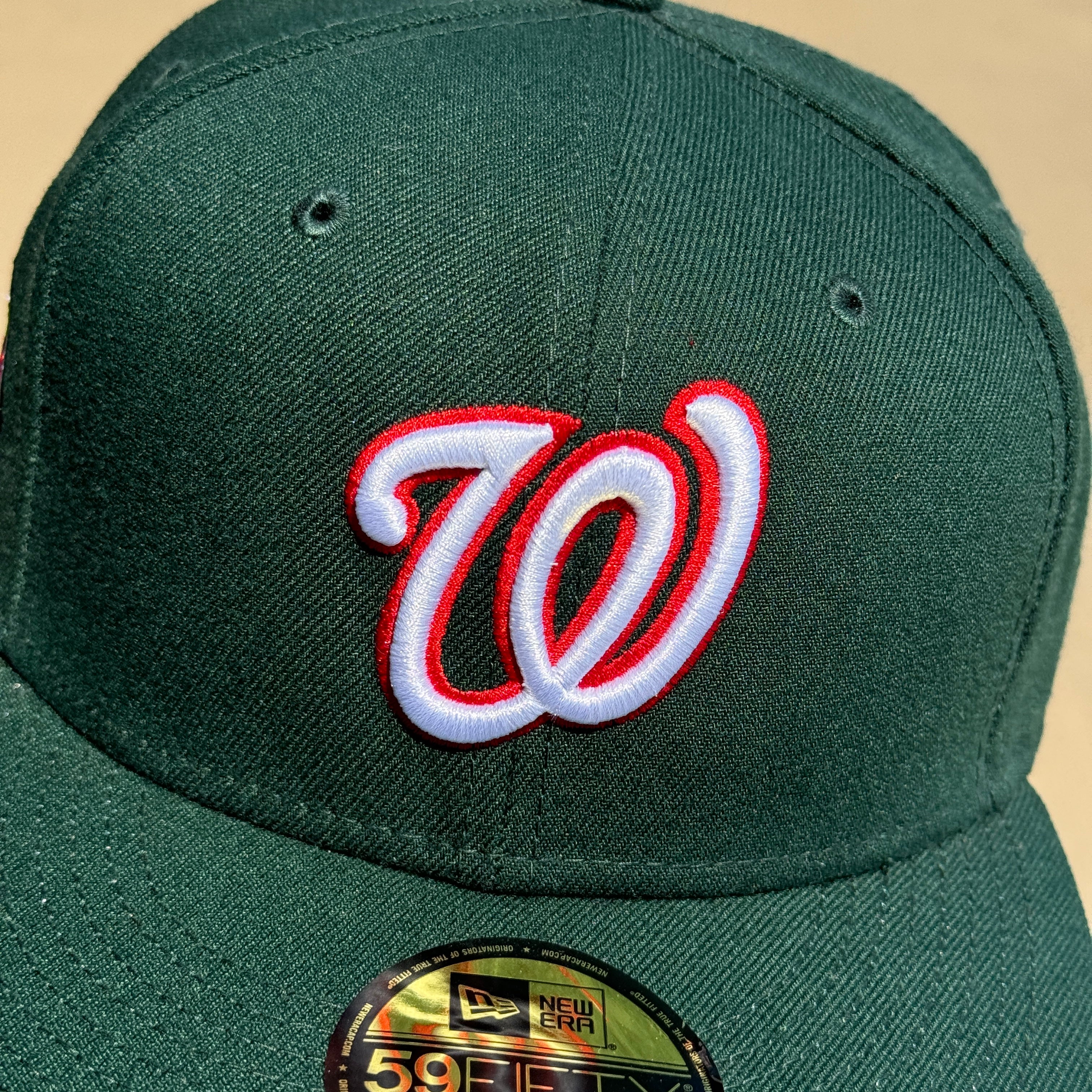 Green Washington Nationals 2019 World Series 59fifty New Era Fitted Hat Cap