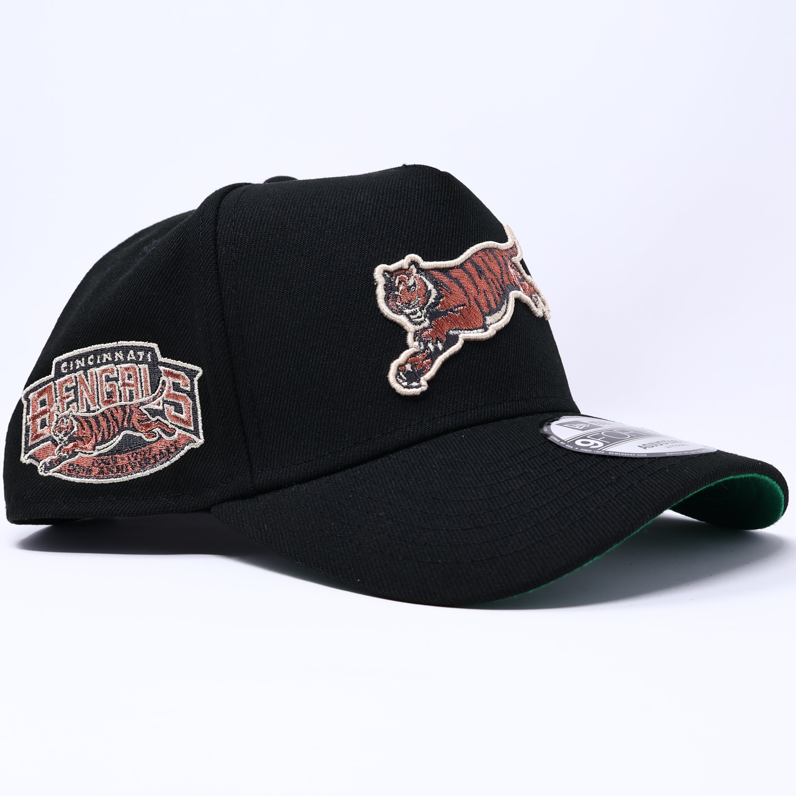 NEW Black Cincinnati Bengals NFL 9Forty New Era Adjustable Snapback Hat