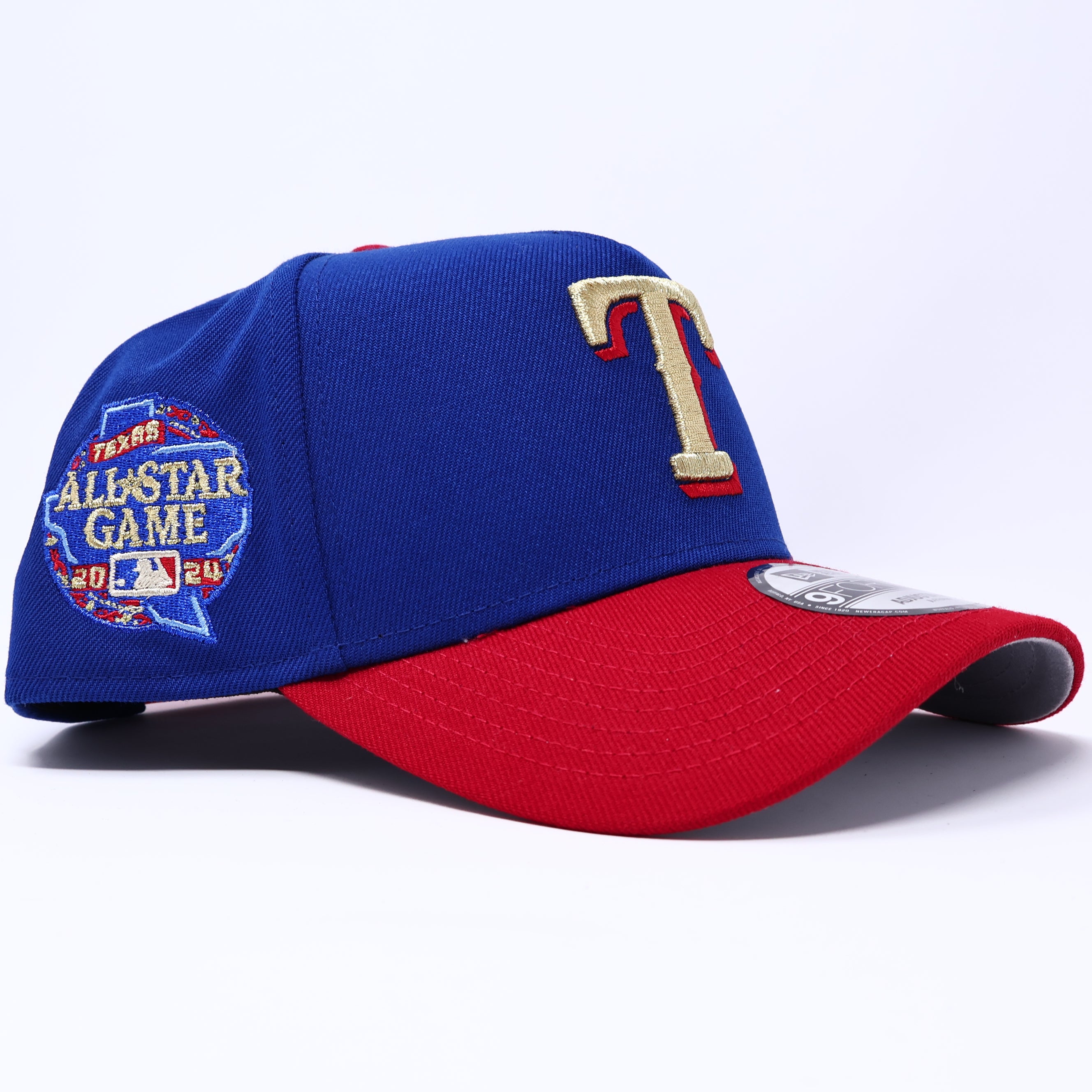 NEW Blue Dallas Texas Rangers 2024 All Star Game 9Forty New Era Adjustable Snapback Hat
