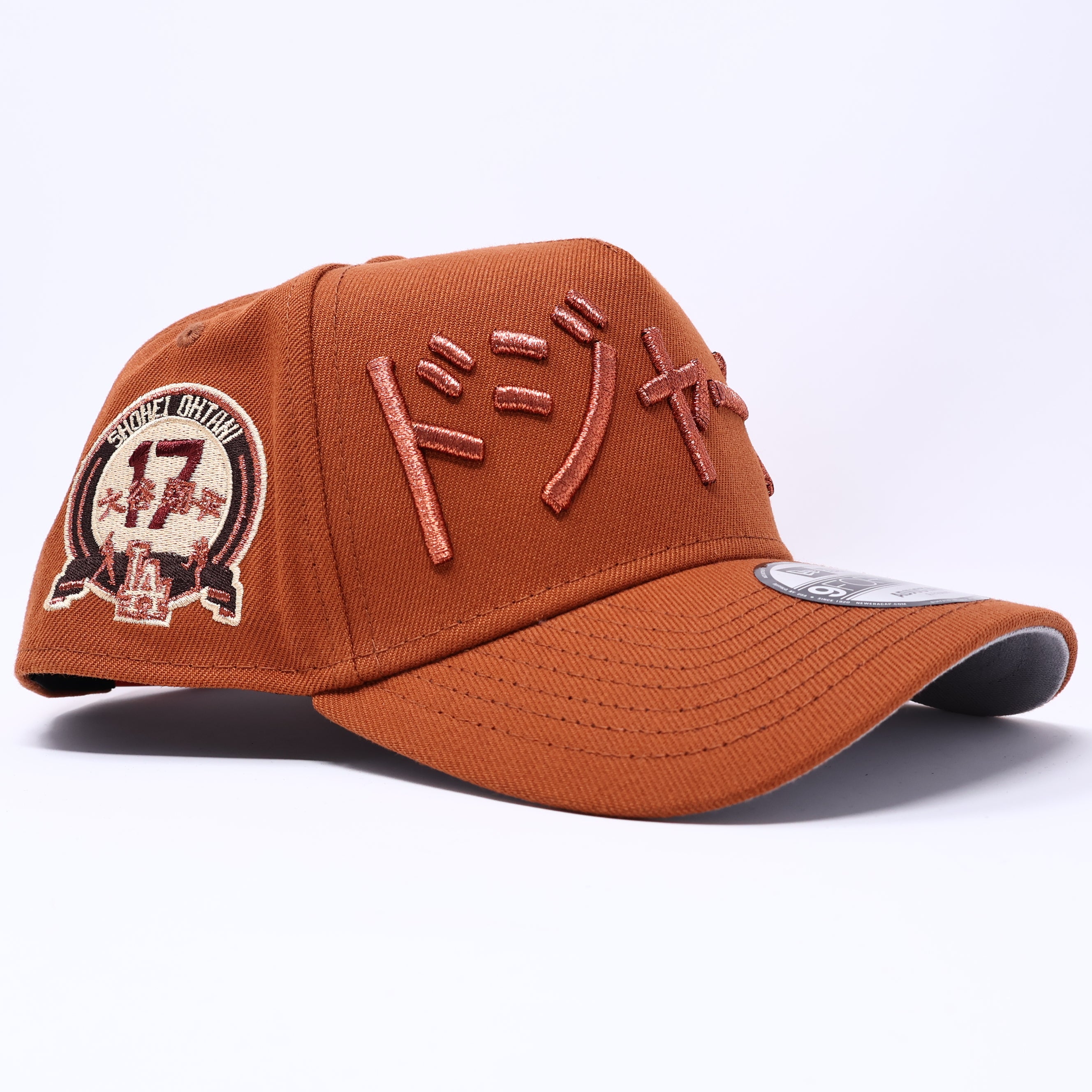 NWT Orange Los Angeles Dodgers Shohei Ohtani 9Forty New Era Adjustable Snapback Hat