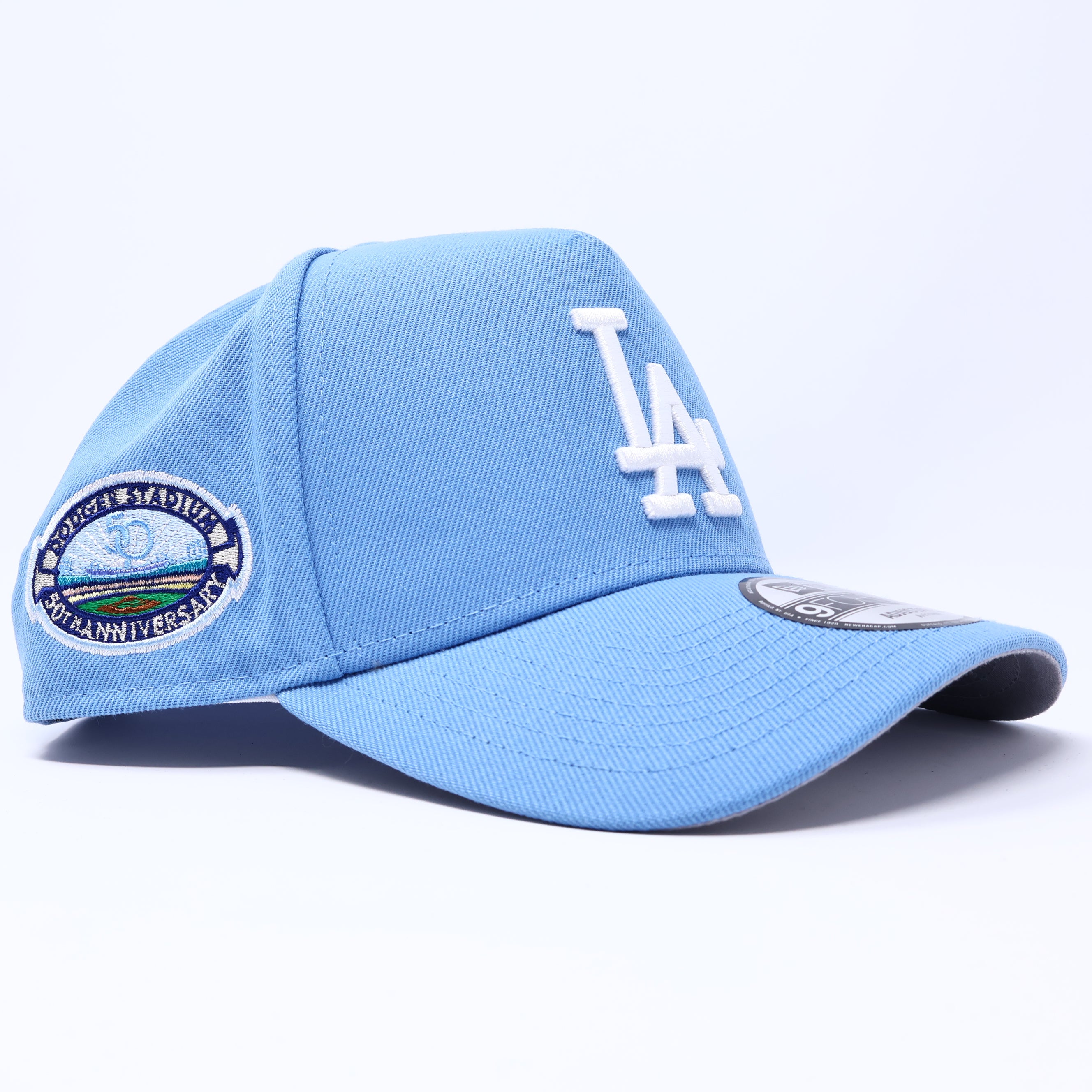 NWT Blue Los Angeles Dodgers 50th Anniversary 9Forty New Era Adjustable Snapback Hat