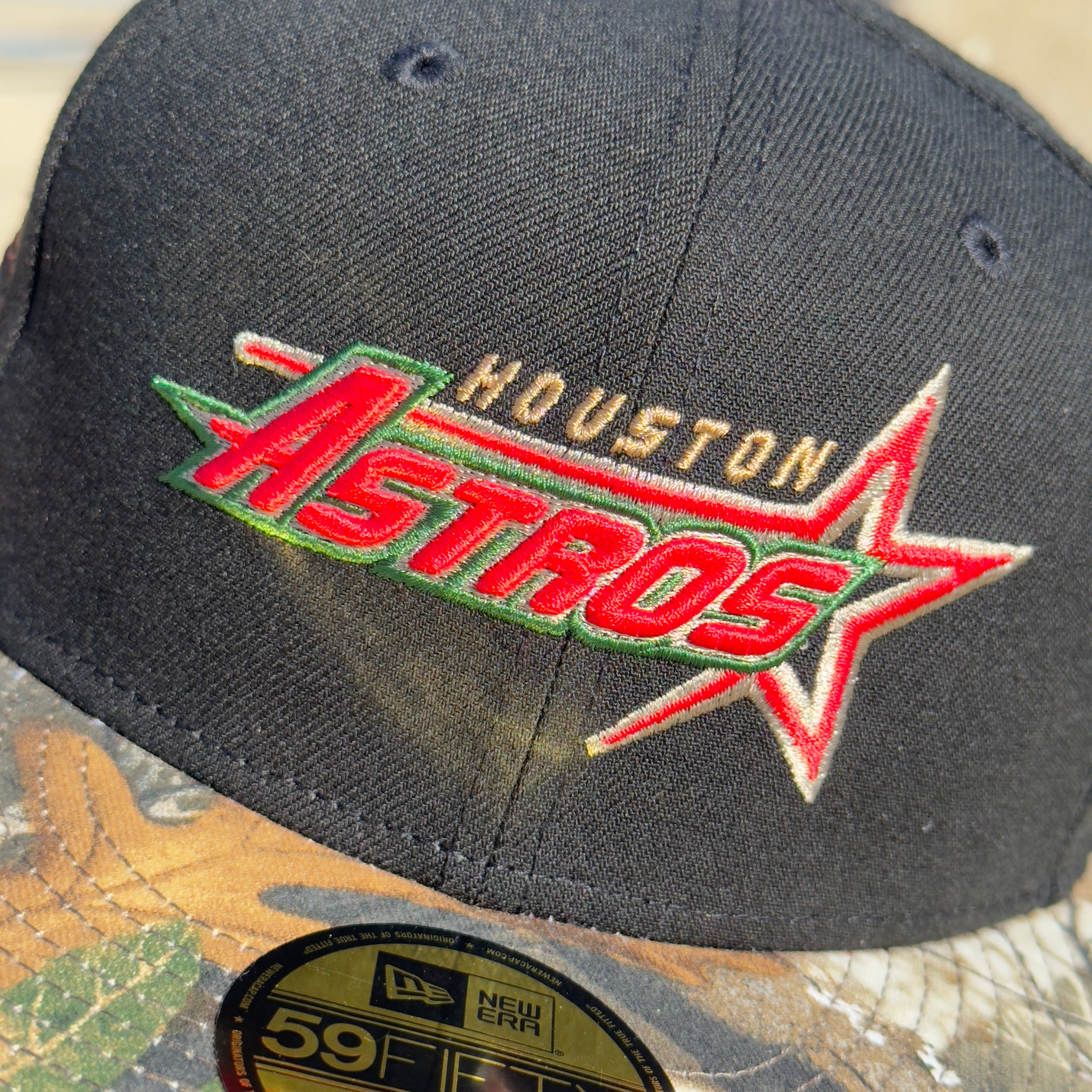 7 1/8 Realtree Houston Astros Astrodome 59fifty New Era Fitted Cap Hat