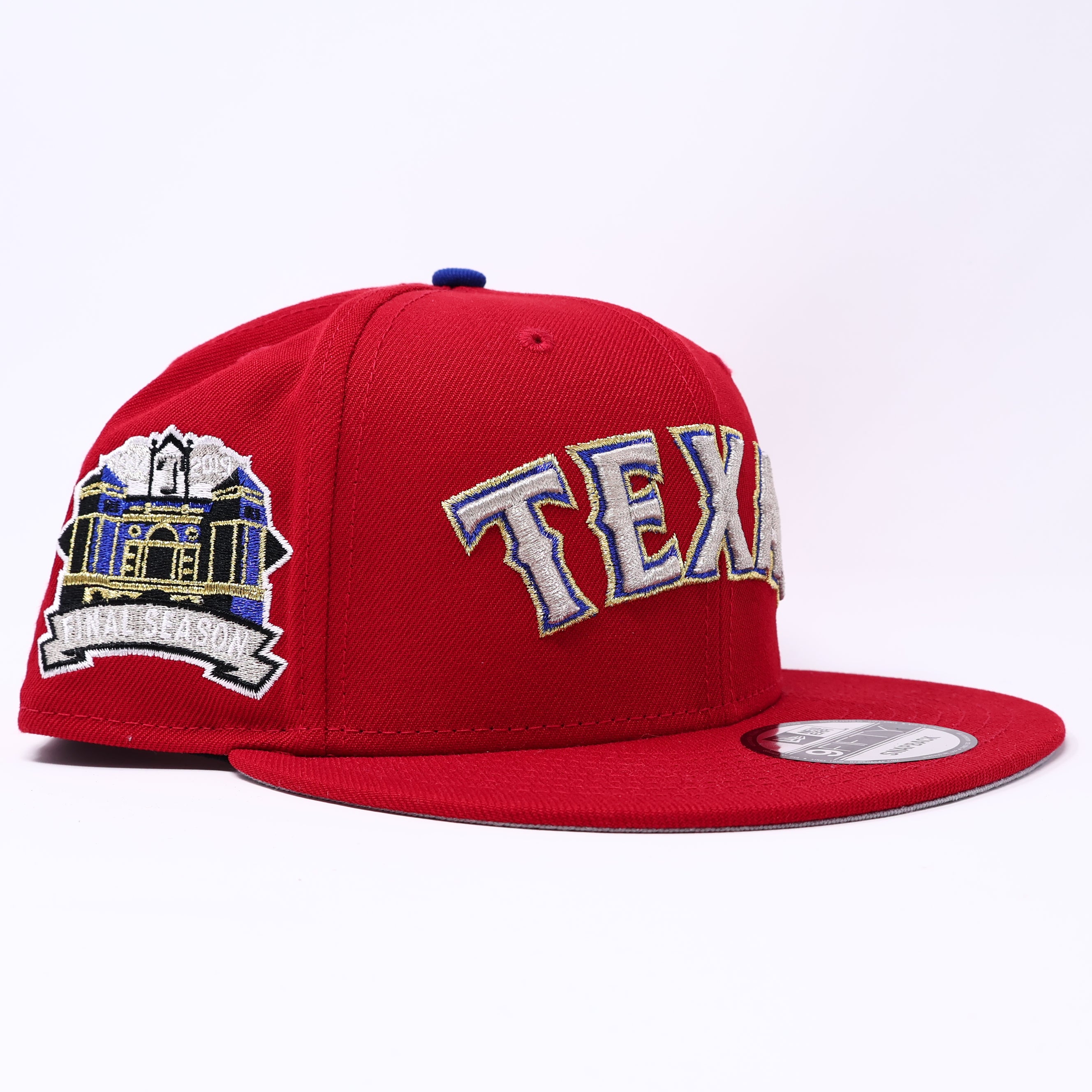 NEW Red Dallas Texas Rangers Final Season New Era 9Fifty Adjustable One Size