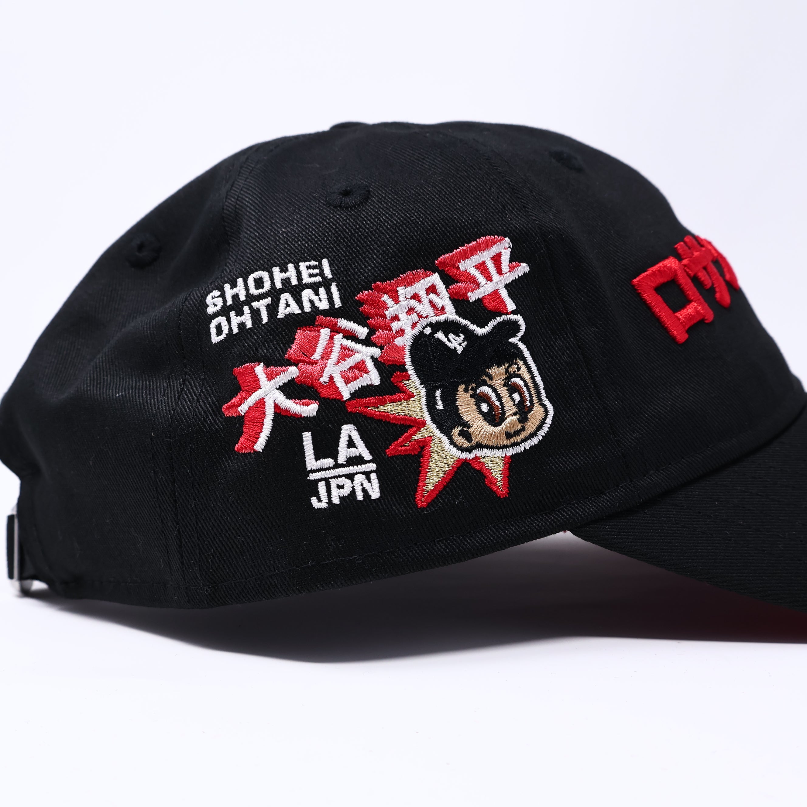 NWT Black Los Angeles Dodgers Shohei Ohtani 9Twenty New Era Adjustable Snapback Hat 6 Panel