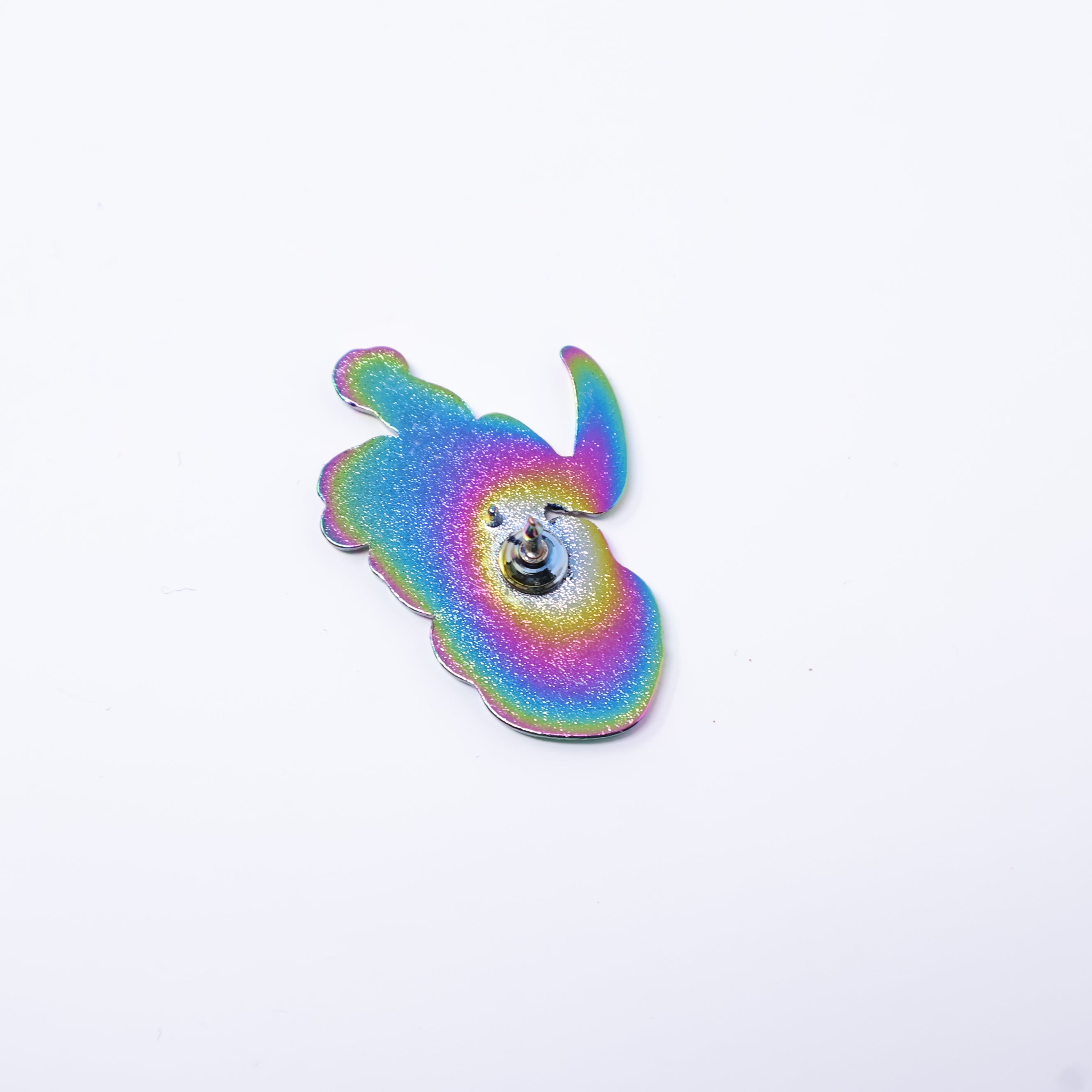 Irisdescent Grimreaper Skeleton Graphic Pin