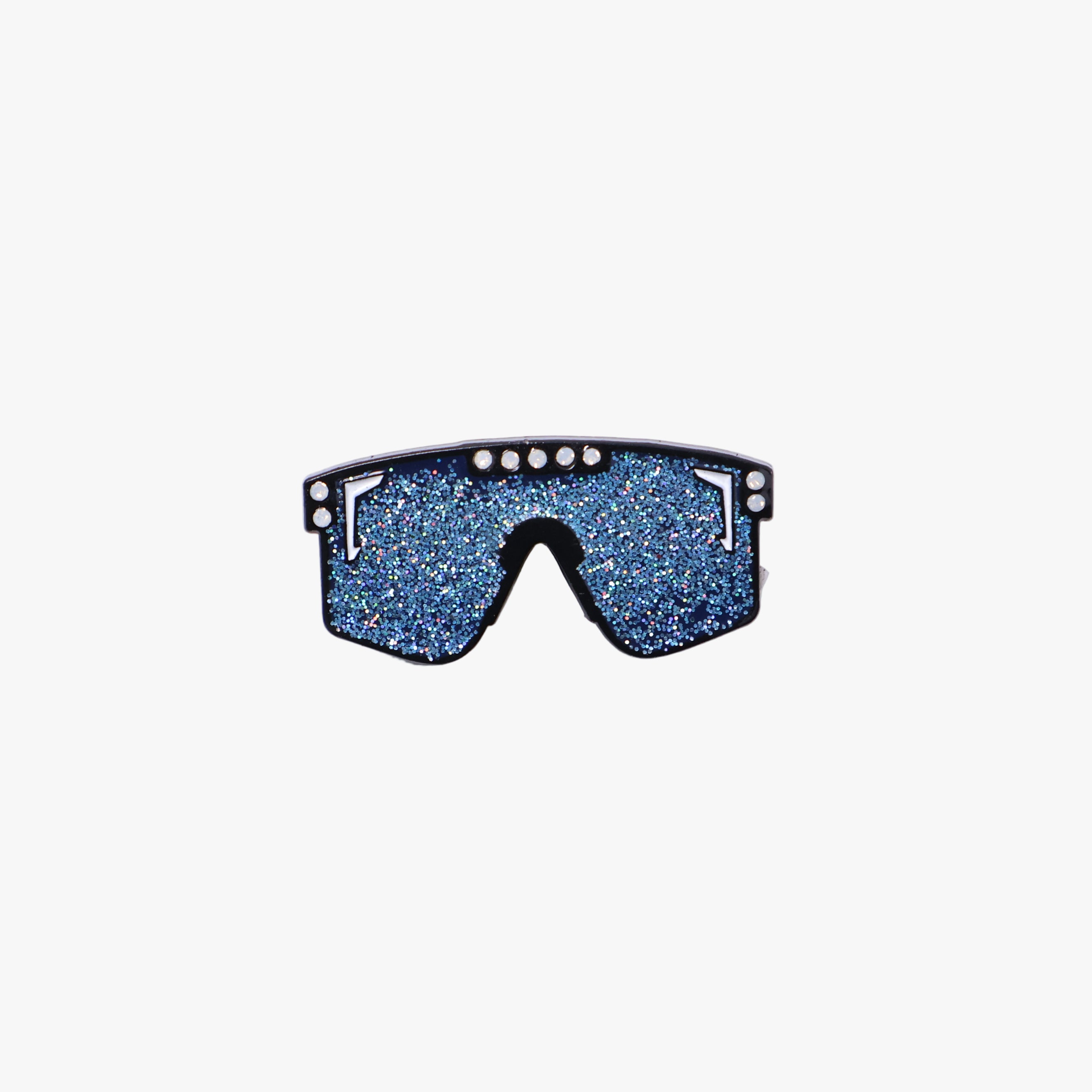 Blue Chonchi Sunglasses Graphic Pin