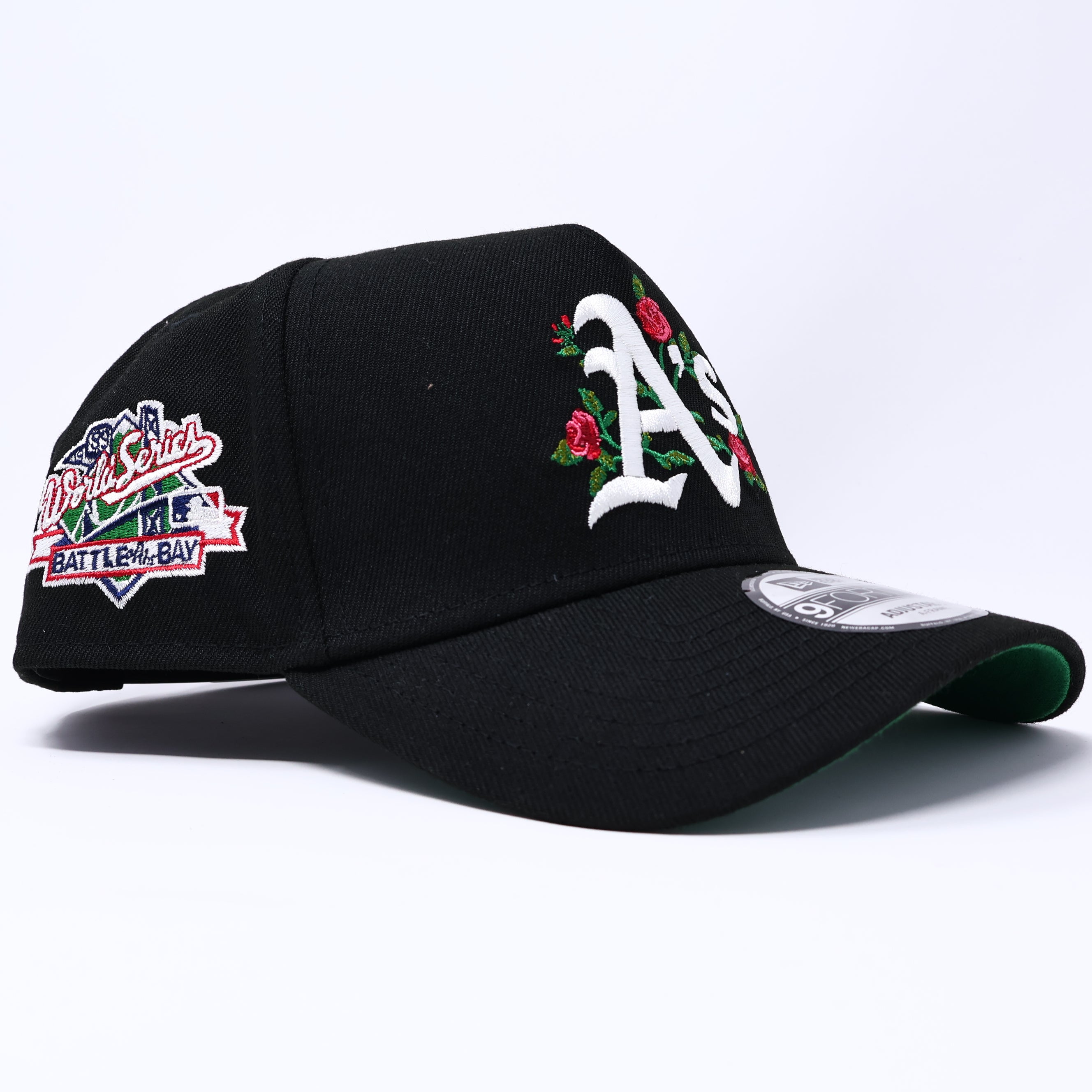 NWT Black Oakland Athletics 1989 World Series 9Forty New Era Adjustable Snapback Hat 5 Panel
