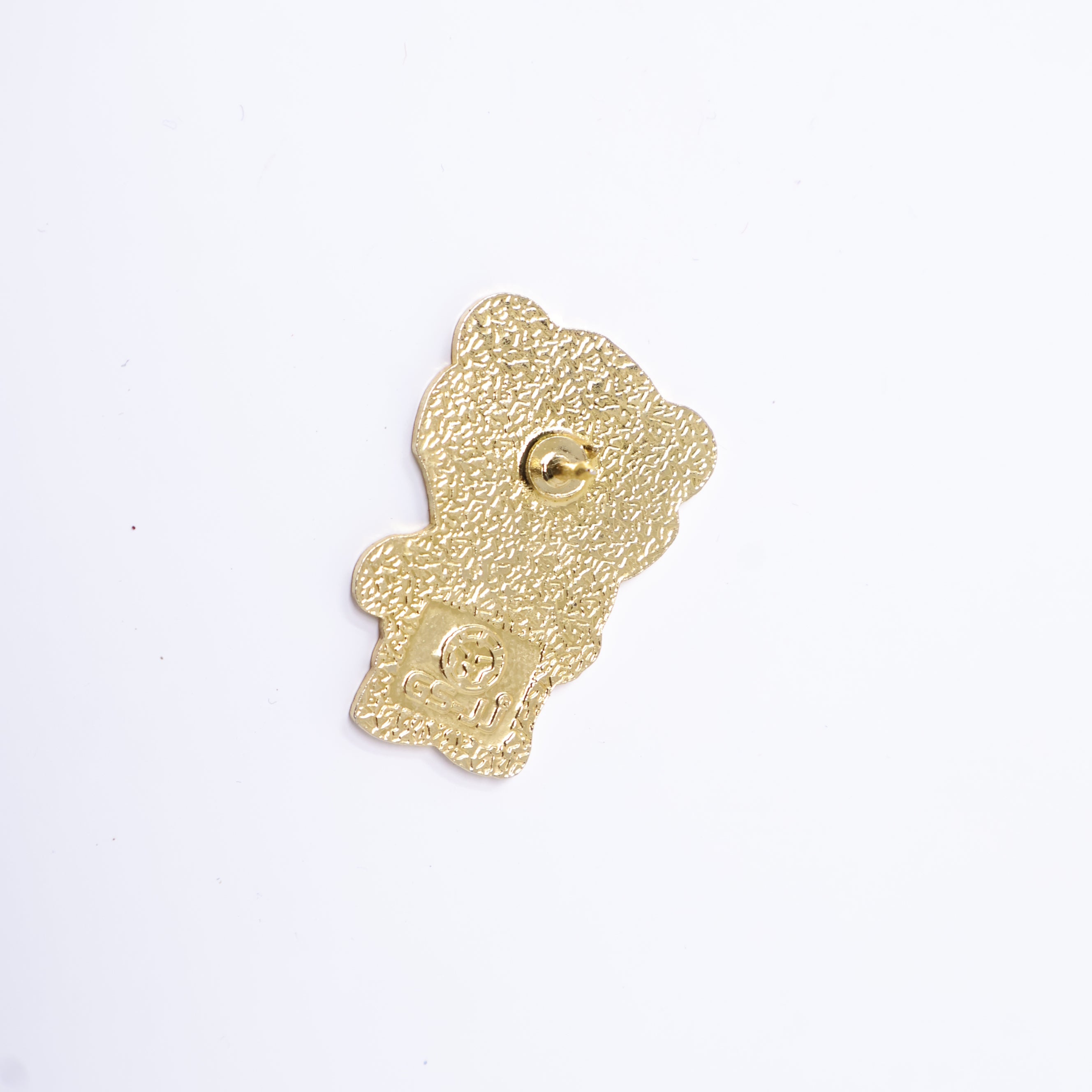 Bear with Gun Graphic Pin