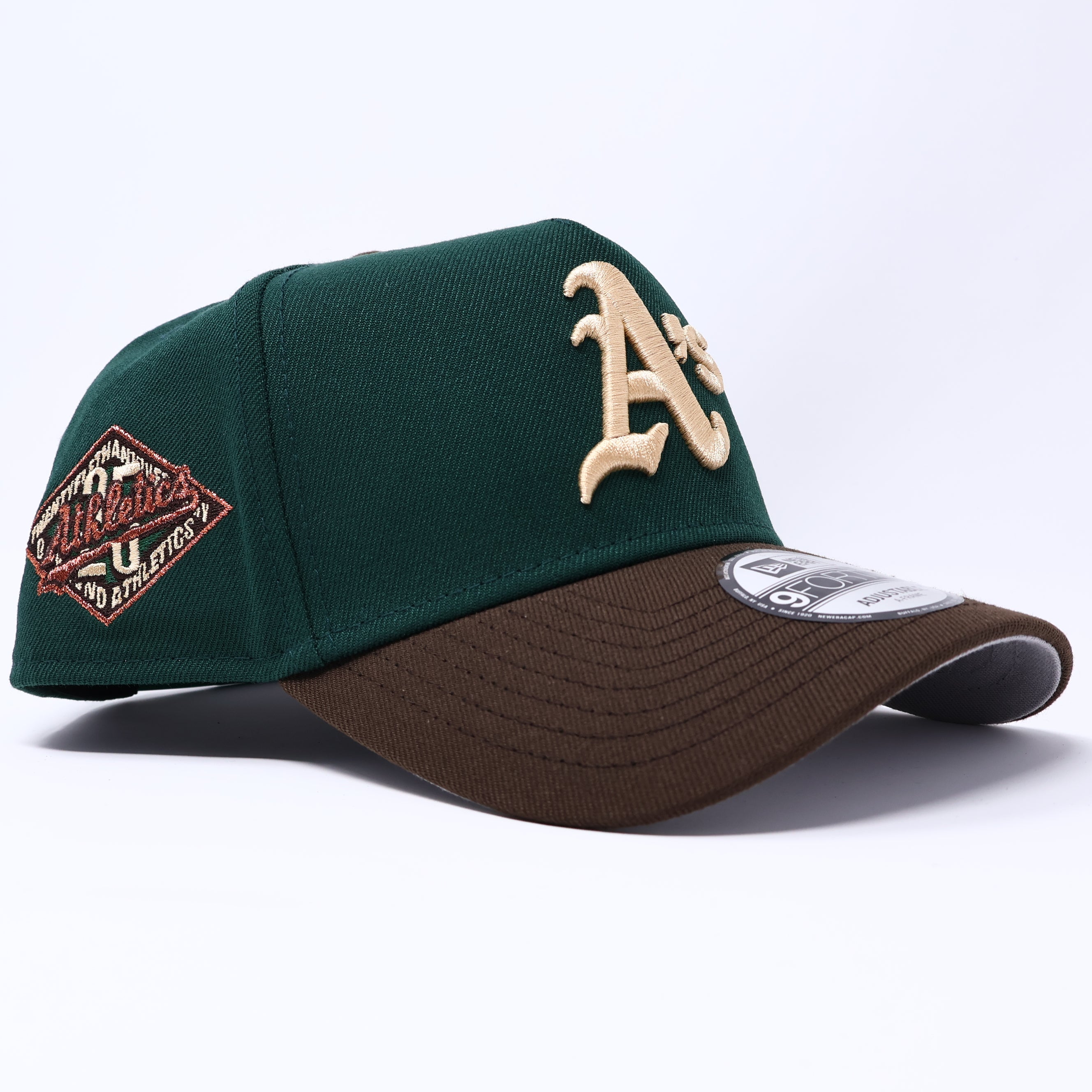 NWT Green Oakland Athletics 25th Anniversary 9Forty New Era Adjustable Snapback Hat