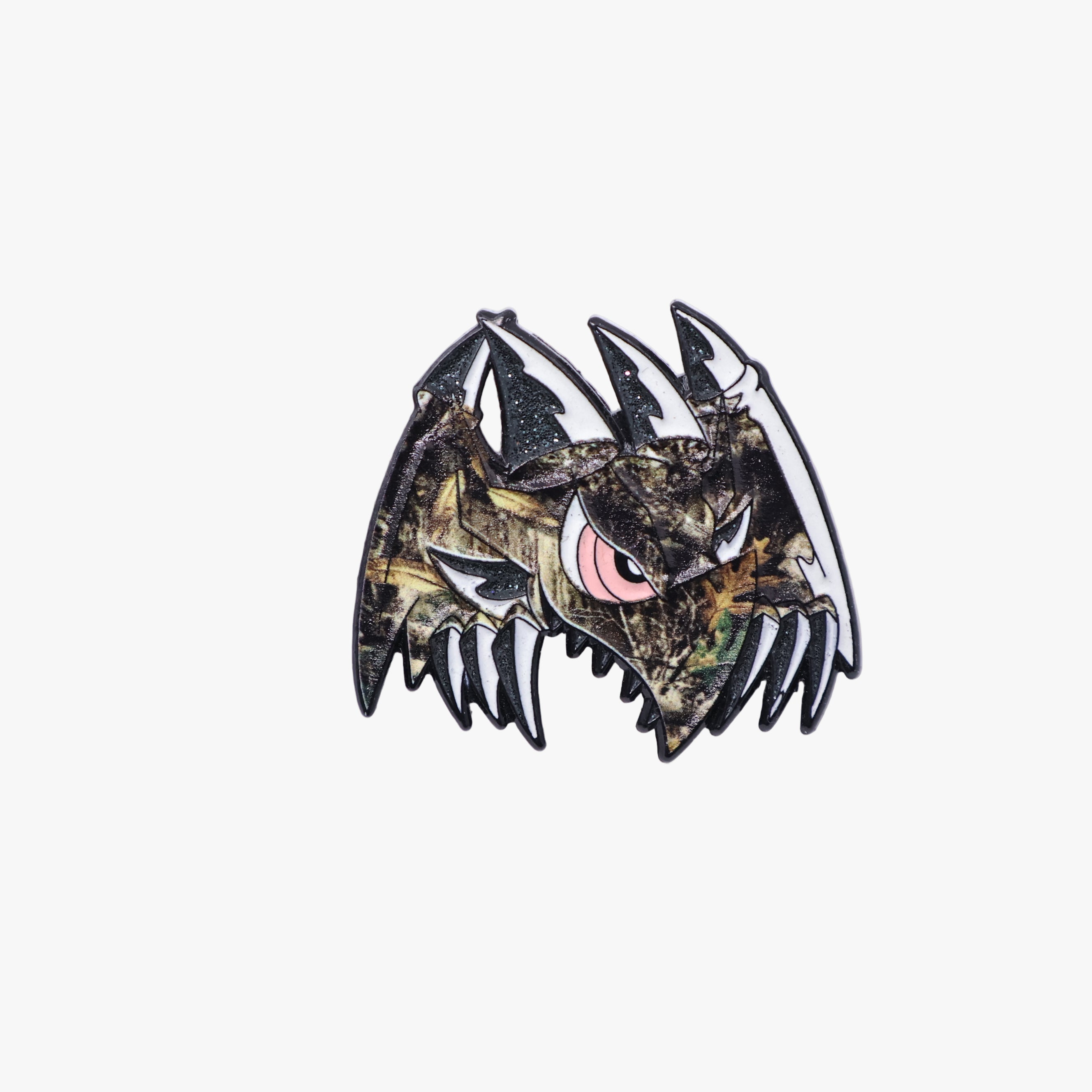 Camo Realtree Razor Dragon Peeker Pin
