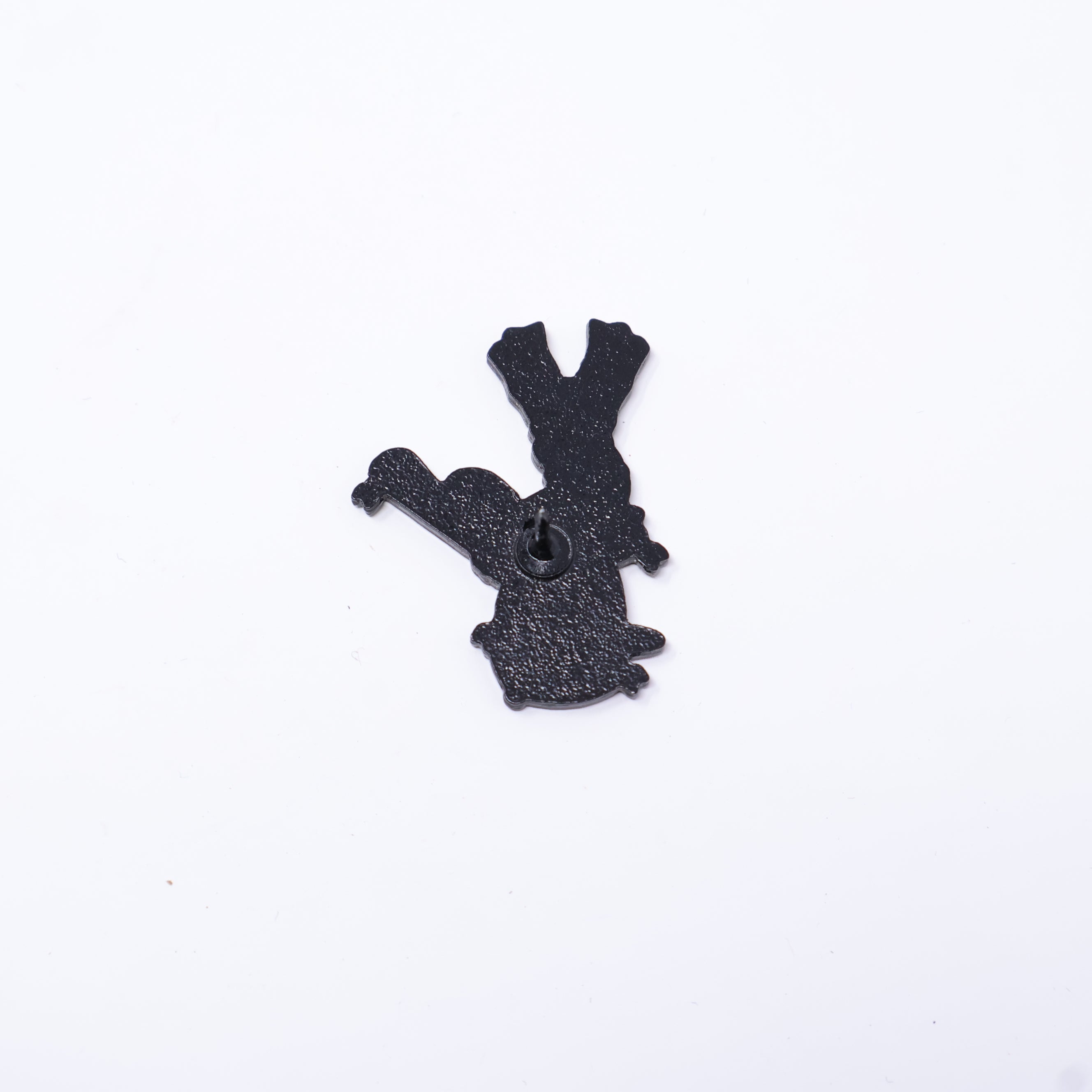 Brown Groot with bat Graphic Pin