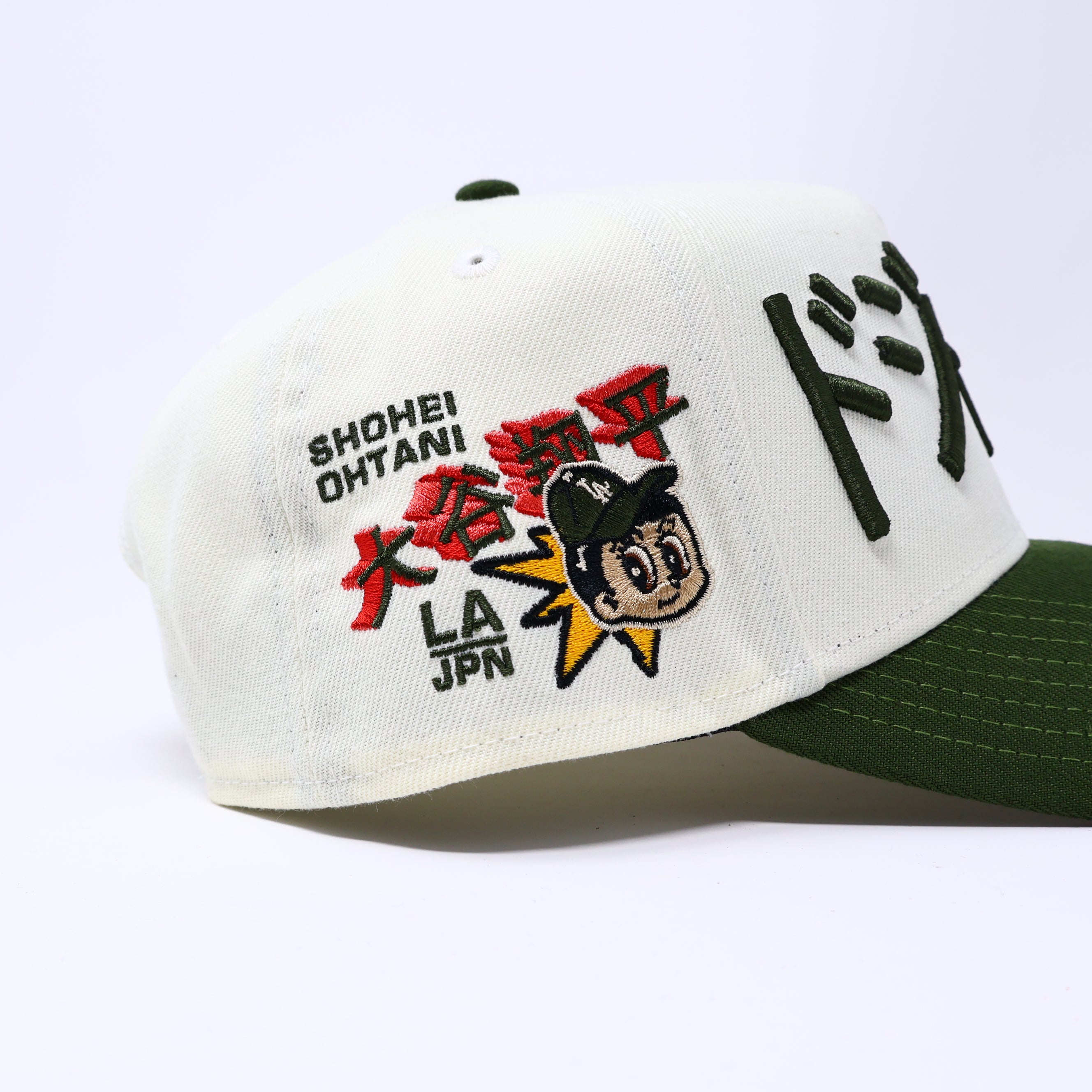 NEW Chrome Los Angeles Dodgers Kanji Shohei Ohtani 9Forty