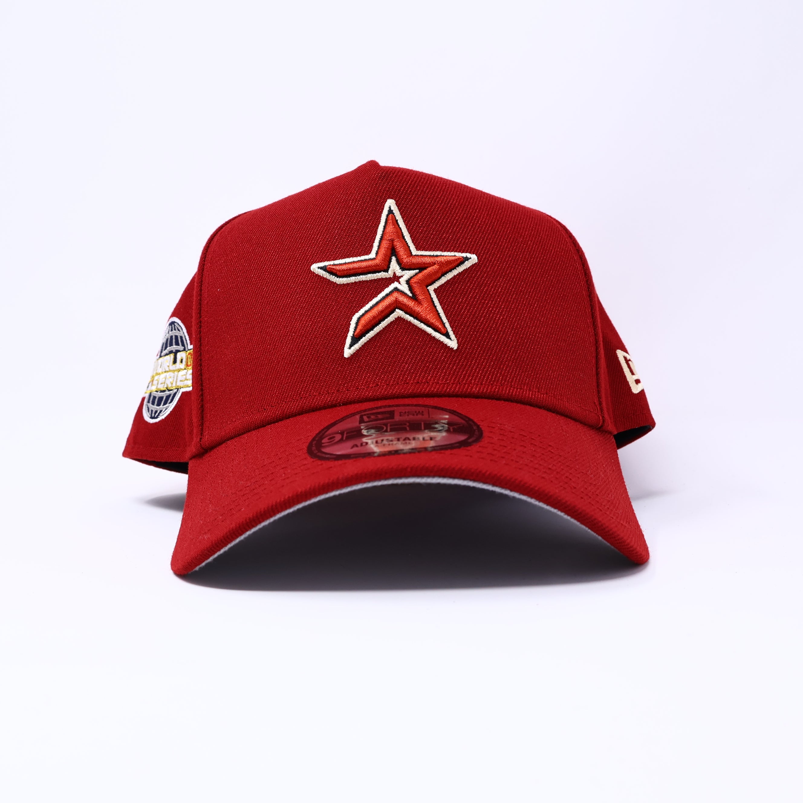 NWT Red Houston Astros 2005 World Series New Era 9Forty Adjustable Hat