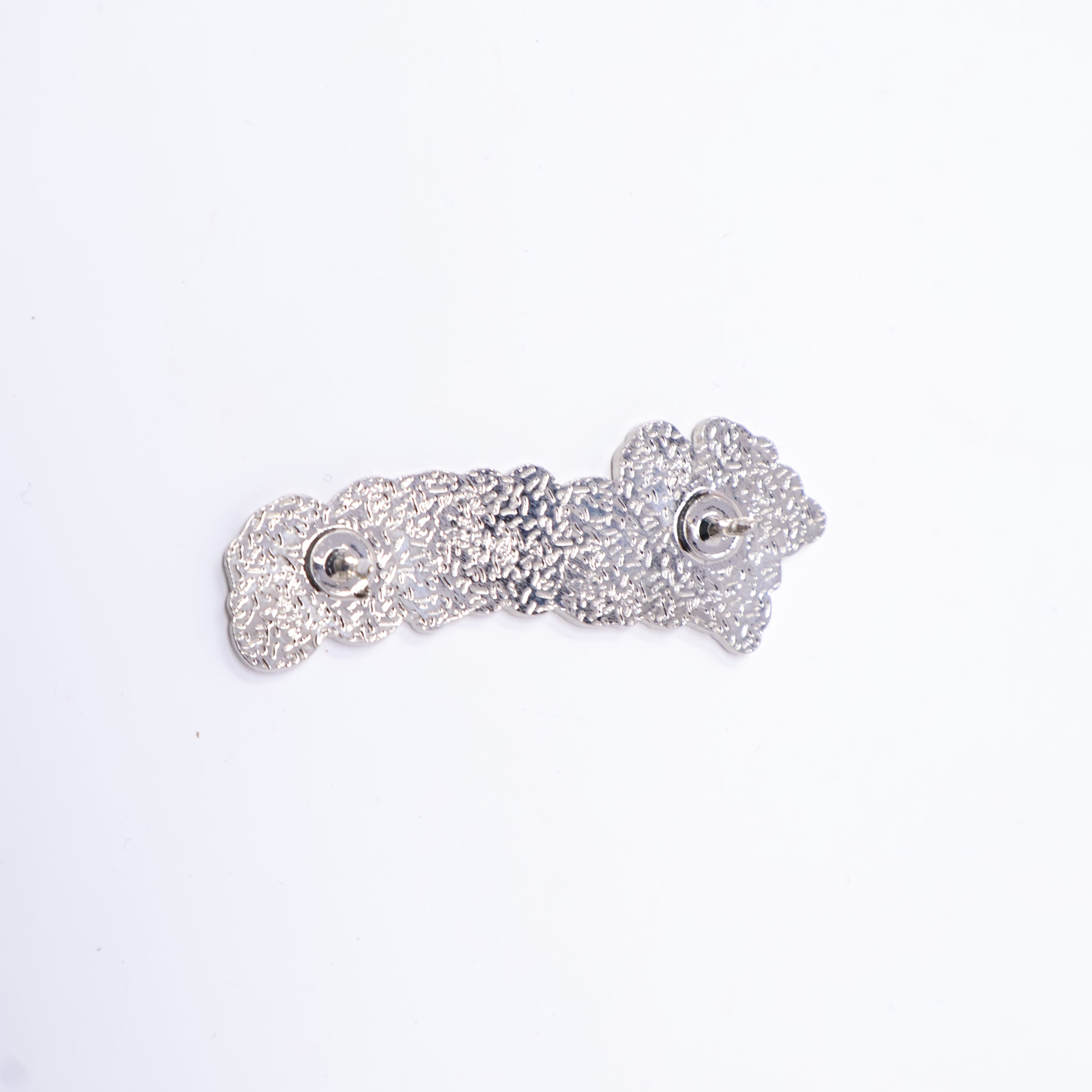 Black Lioness Script Pin