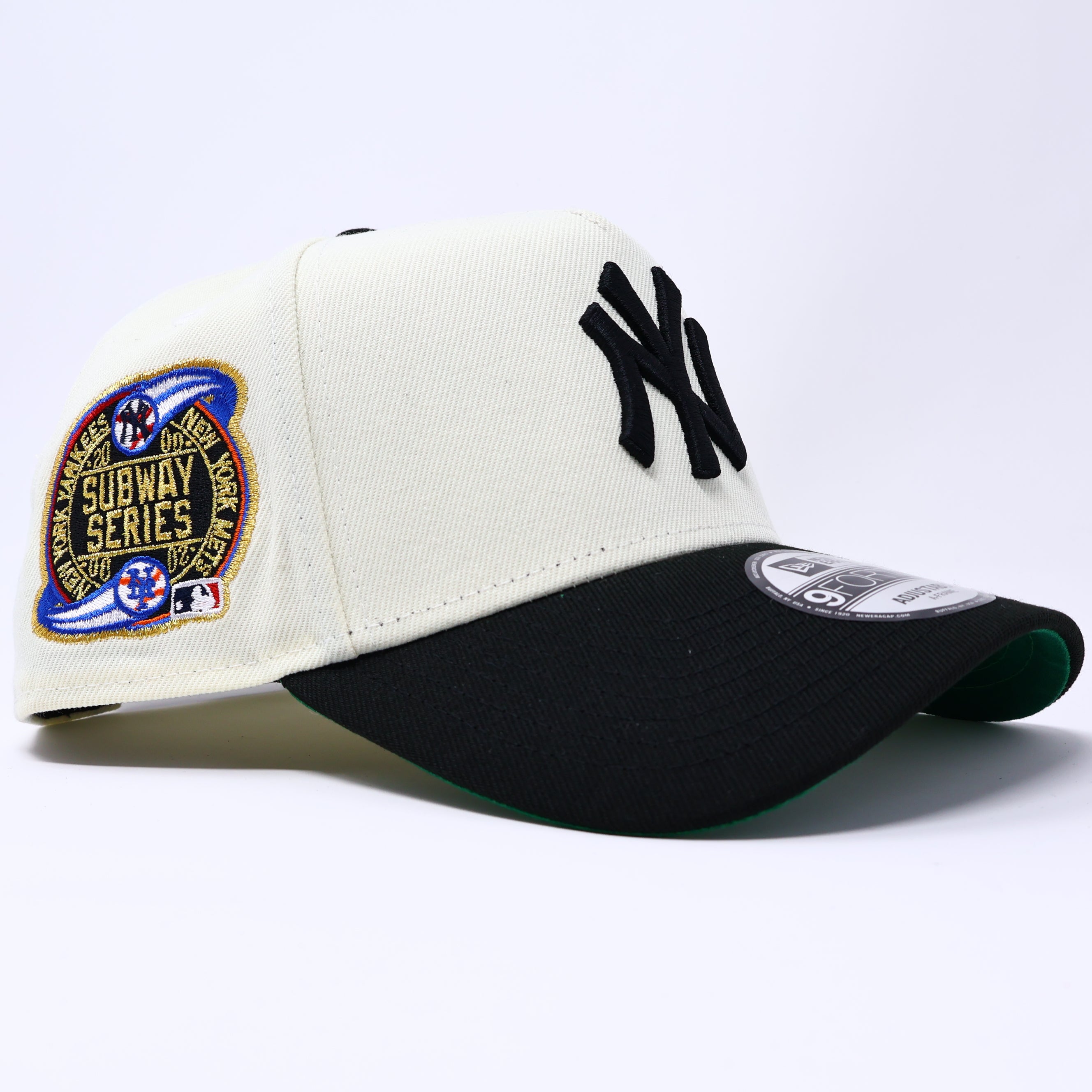 NWT Chrome New York Yankees Subway Series 9Forty New Era Adjustable Hat