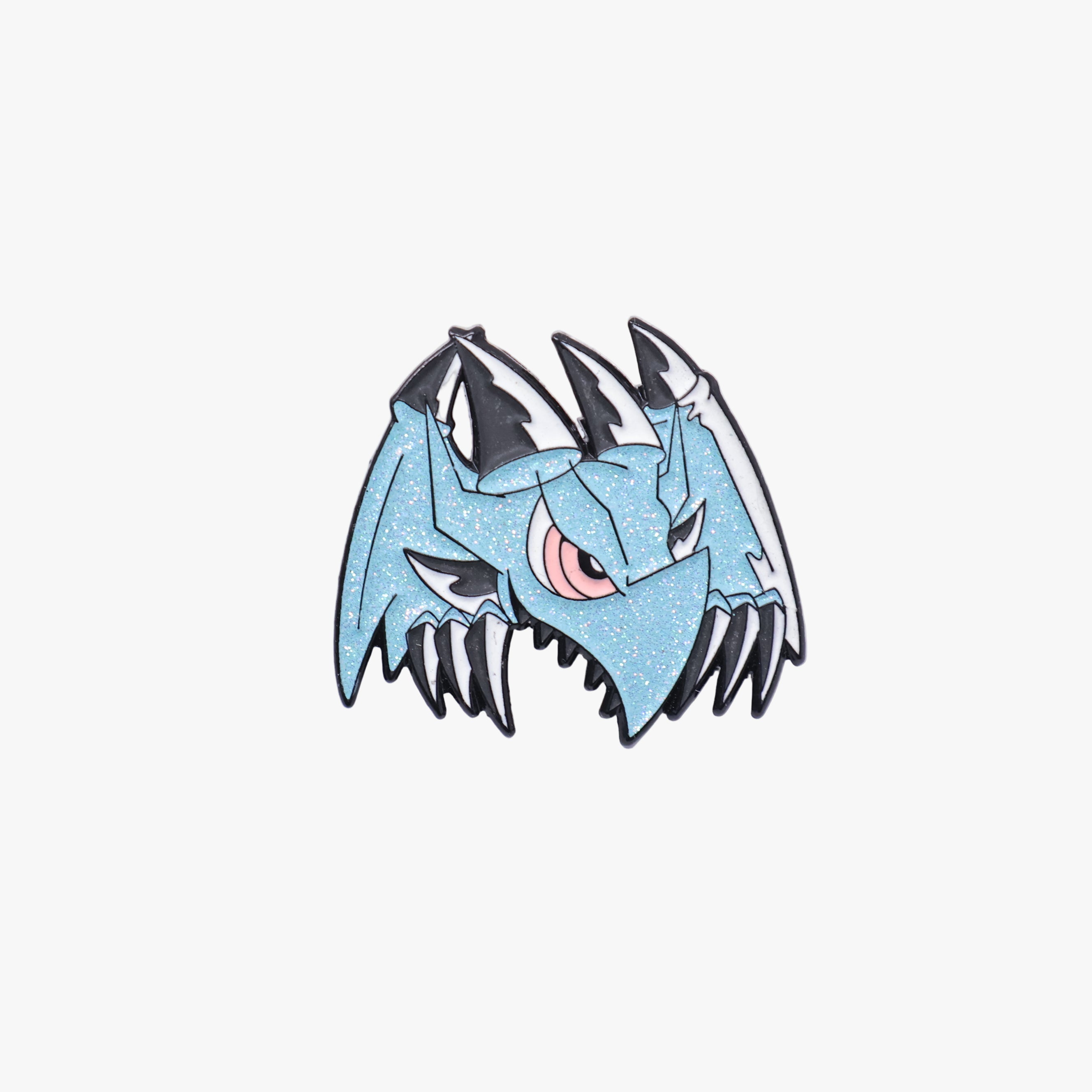 Baby Blue Dragon Peeker Pin