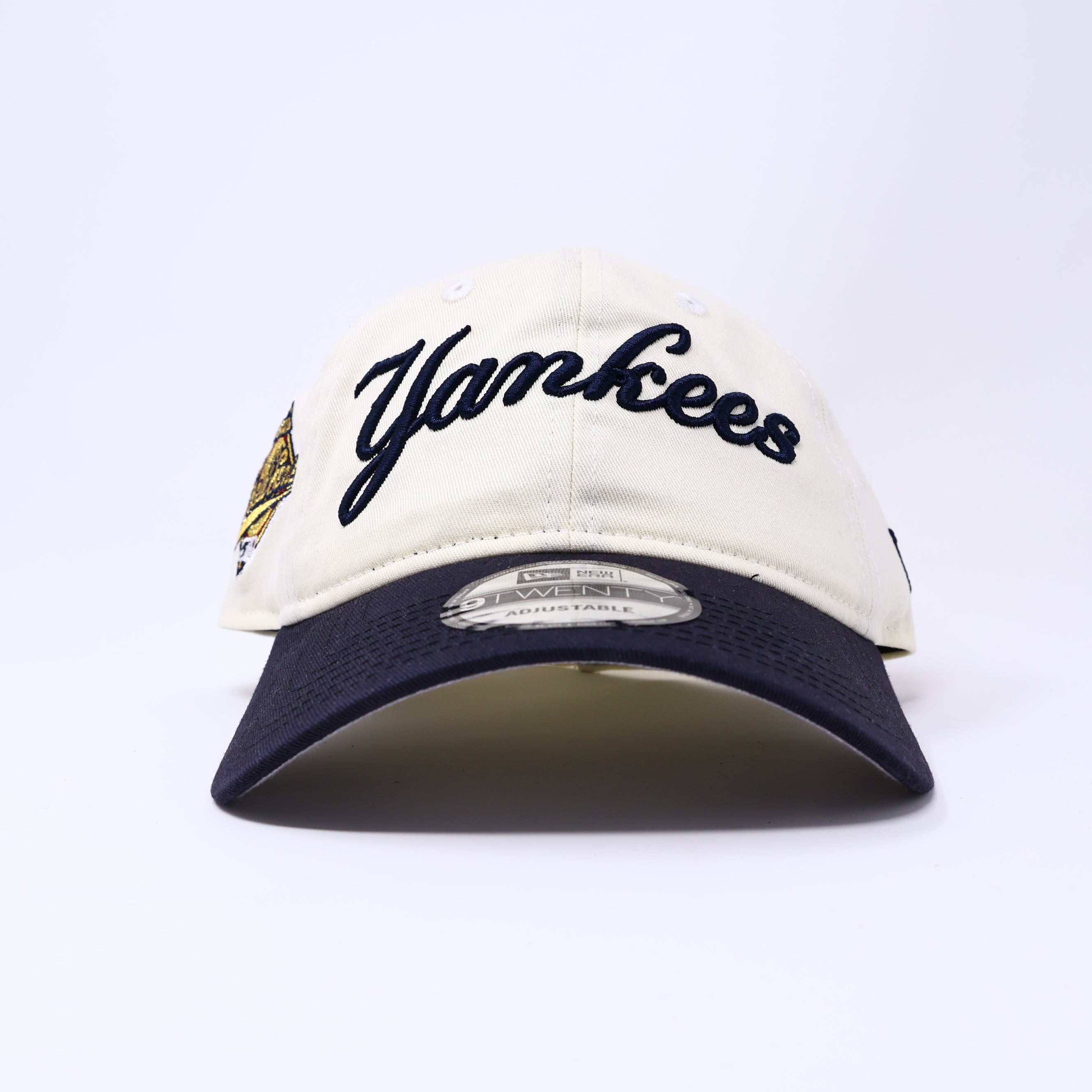 NWT Chrome New York Yankees 1999 World Series 9Twenty New Era Adjustable Snapback Hat 6 Panel