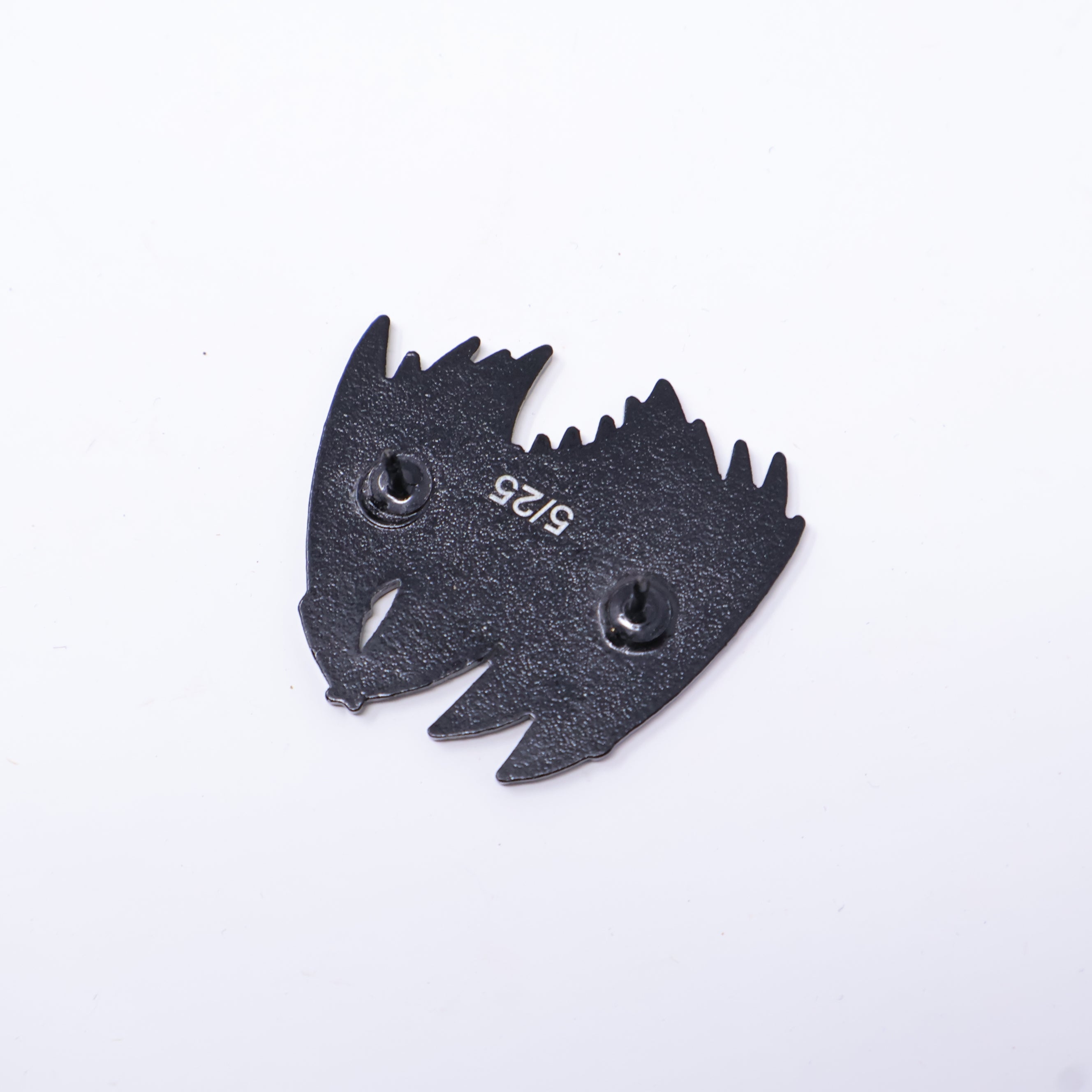 Green Gray Dragon Peeker Pin