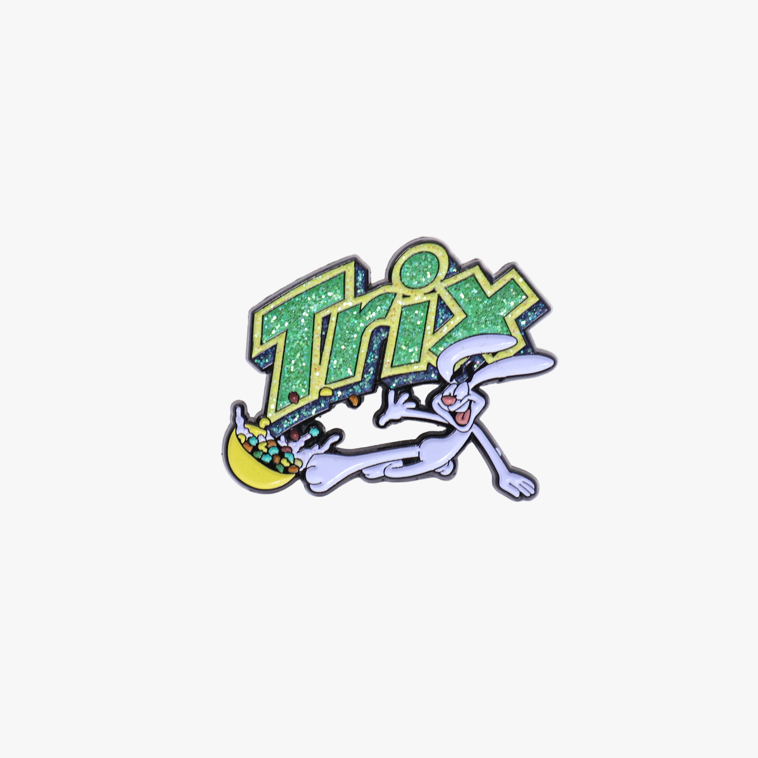 Trix the Rabbit Sliding Graphic Pin