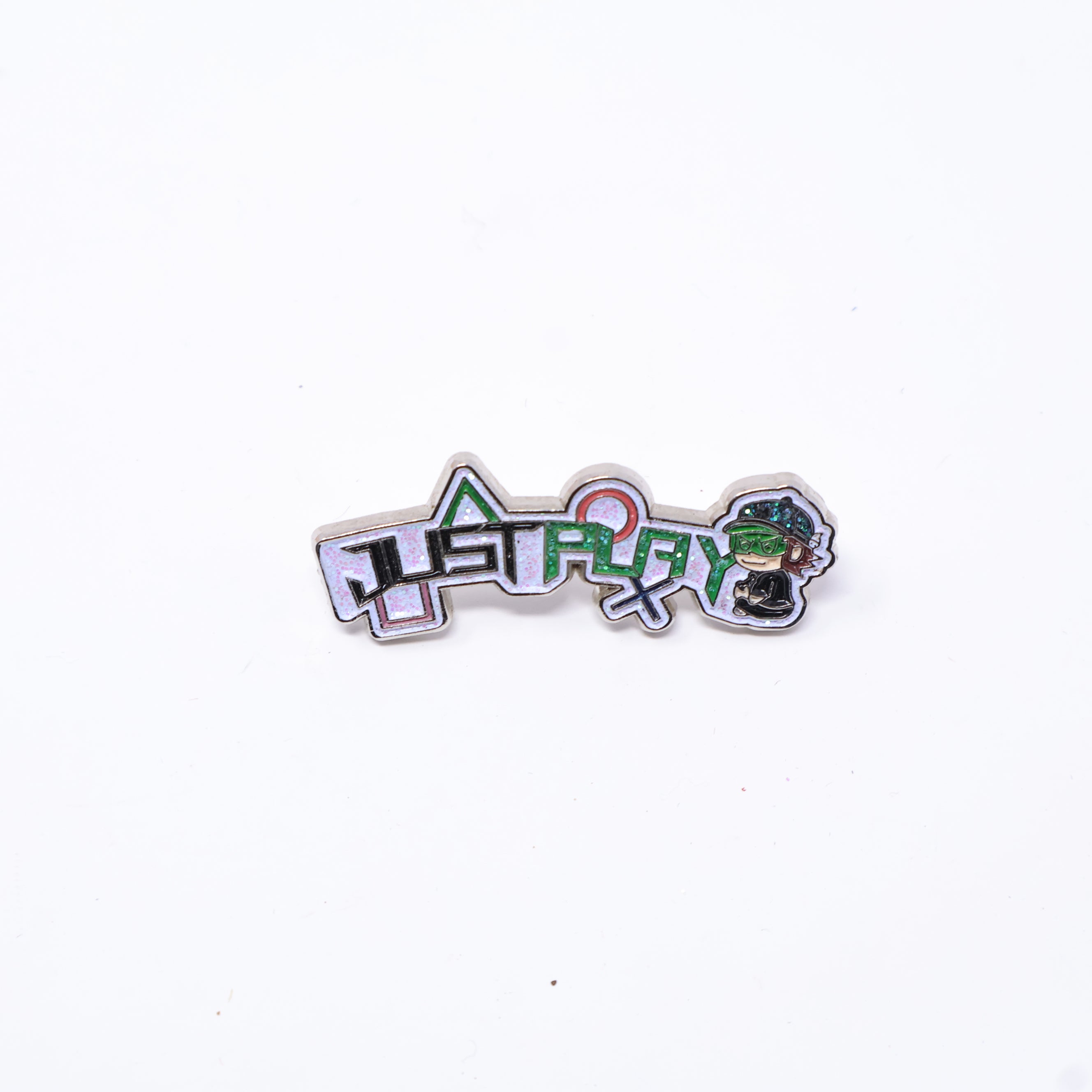 Just Play Script Pin (Multiple Colors)