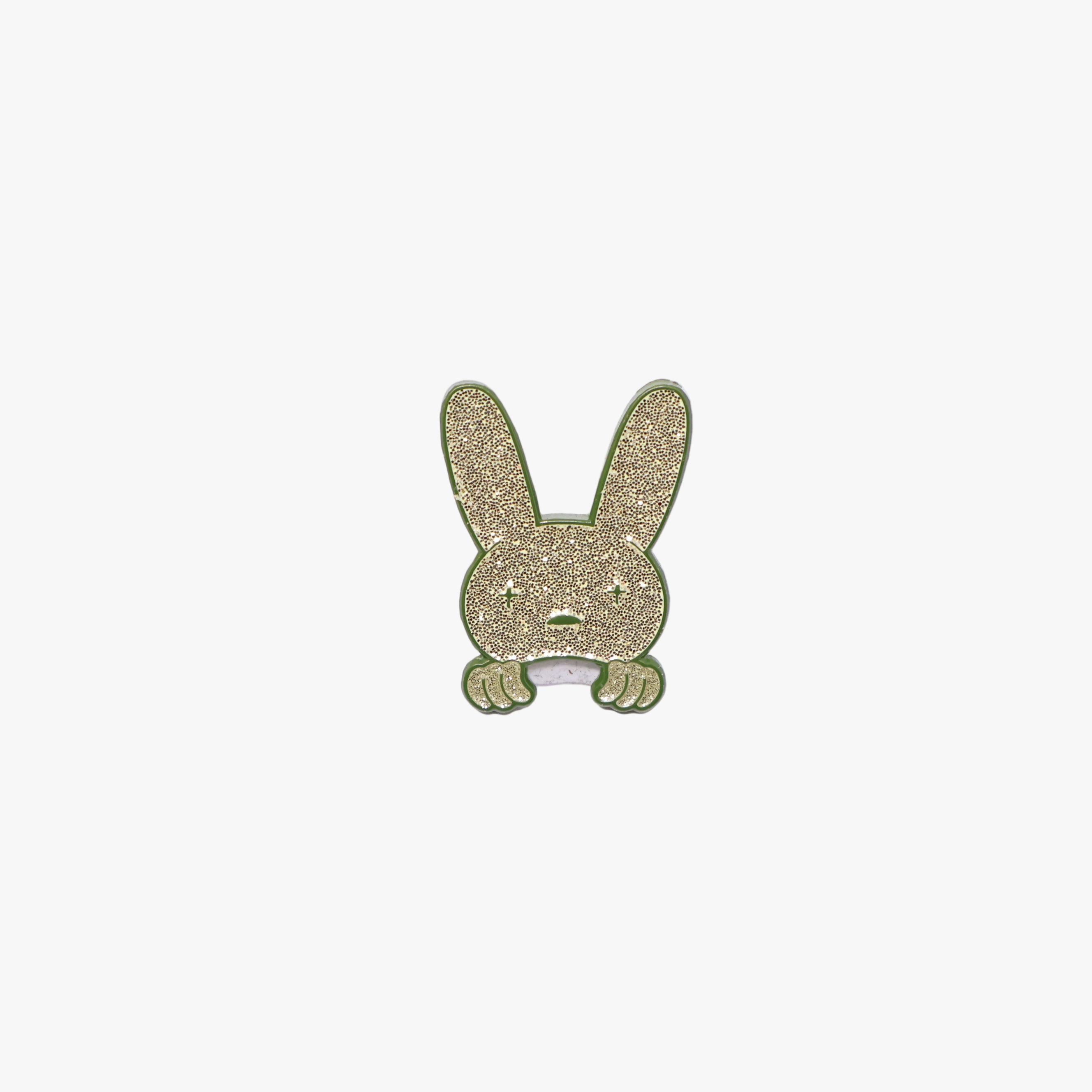 Gold Bunny Peeker
