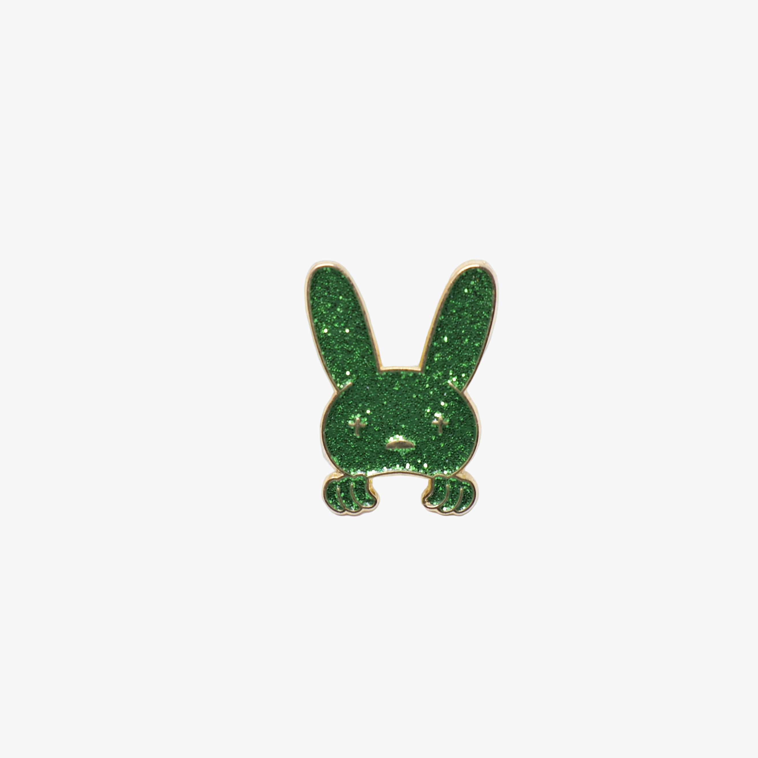 Green Bunny Peeker