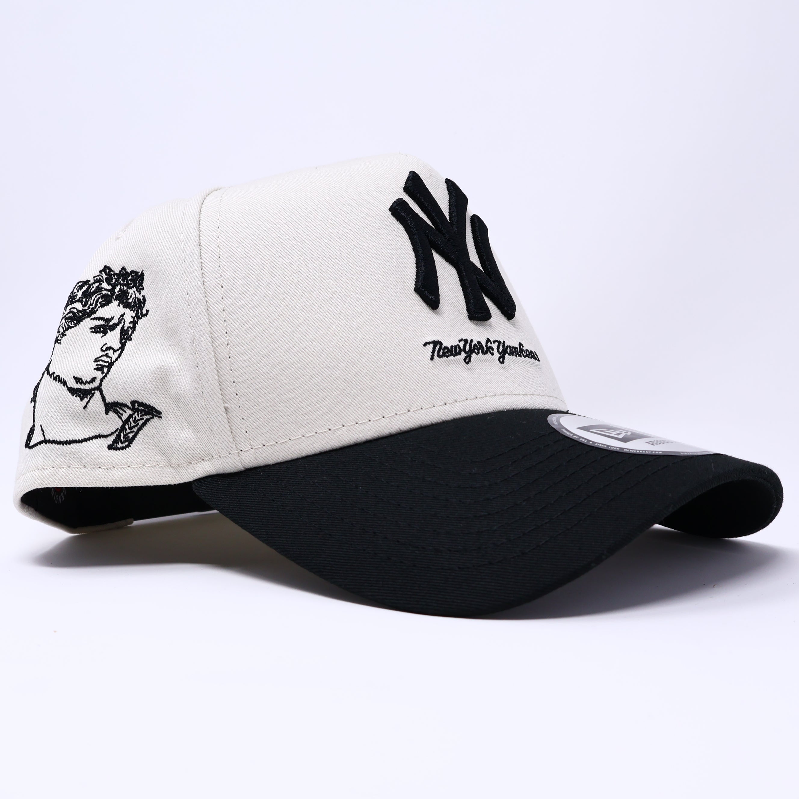 NWT Chrome New York Yankees Greek Gods 9Forty New Era Adjustable Snapback Hat 5 Panel