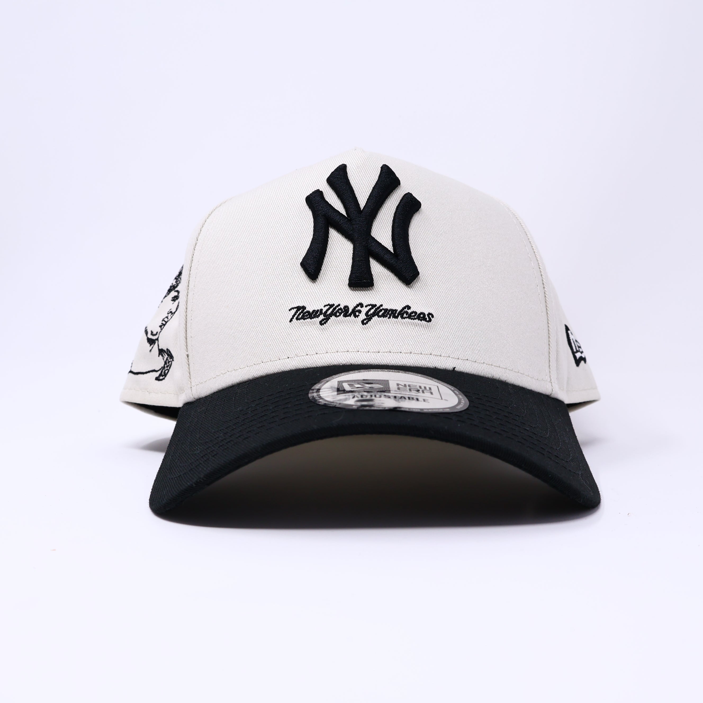 NWT Chrome New York Yankees Greek Gods 9Forty New Era Adjustable Snapback Hat 5 Panel