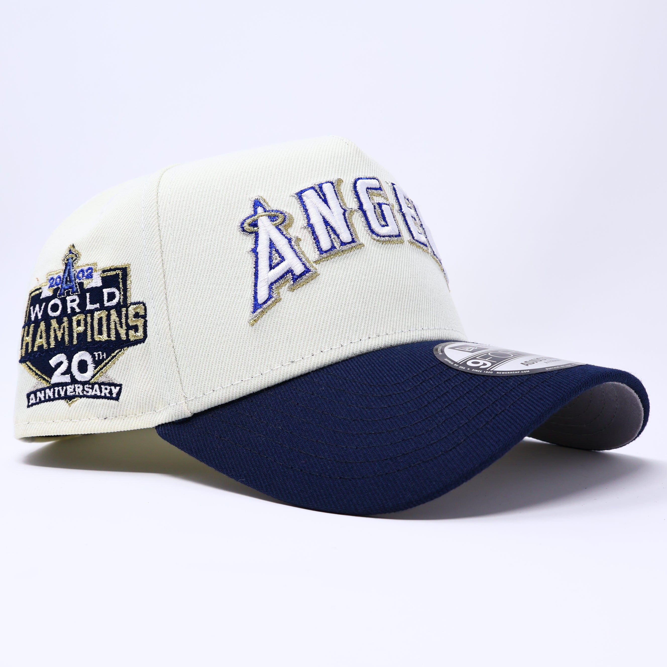 NWT Chrome Los Angeles Angels 20th Anniversary 9Forty New Era Adjustable Snapback Hat 5 Panel