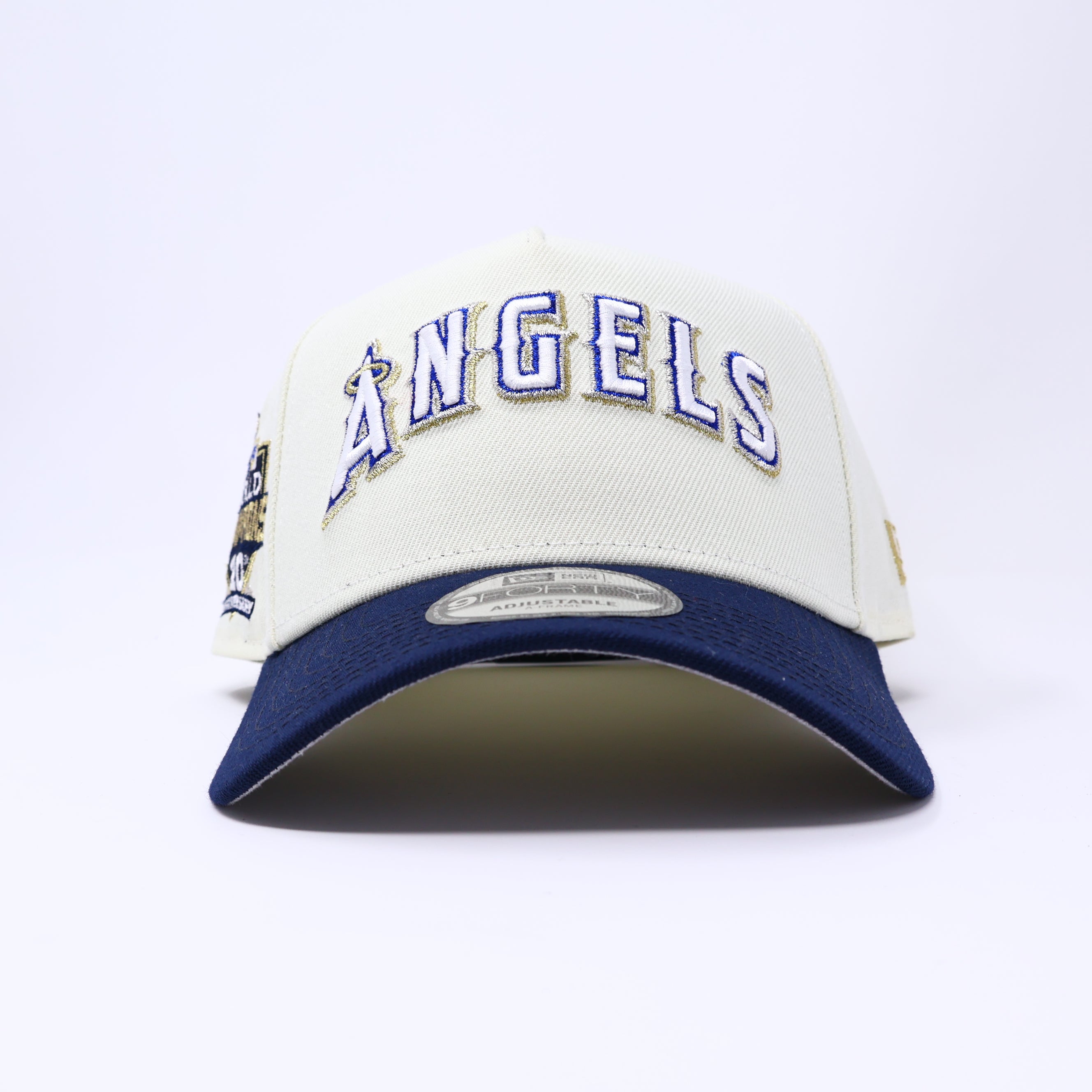 NWT Chrome Los Angeles Angels 20th Anniversary 9Forty New Era Adjustable Snapback Hat 5 Panel