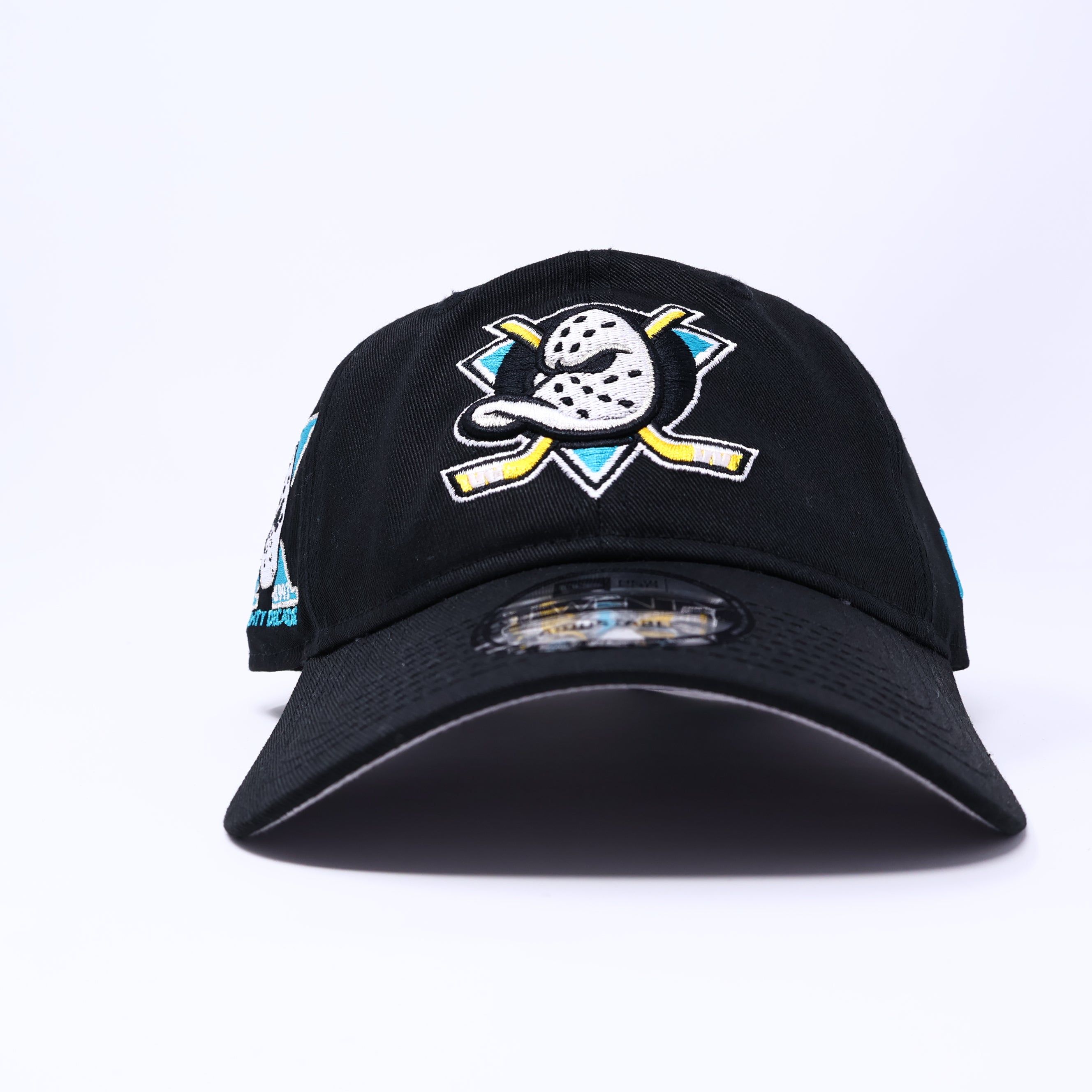 NWT Black Anaheim Ducks NHL 9Twenty New Era Adjustable Snapback Hat 6 Panel