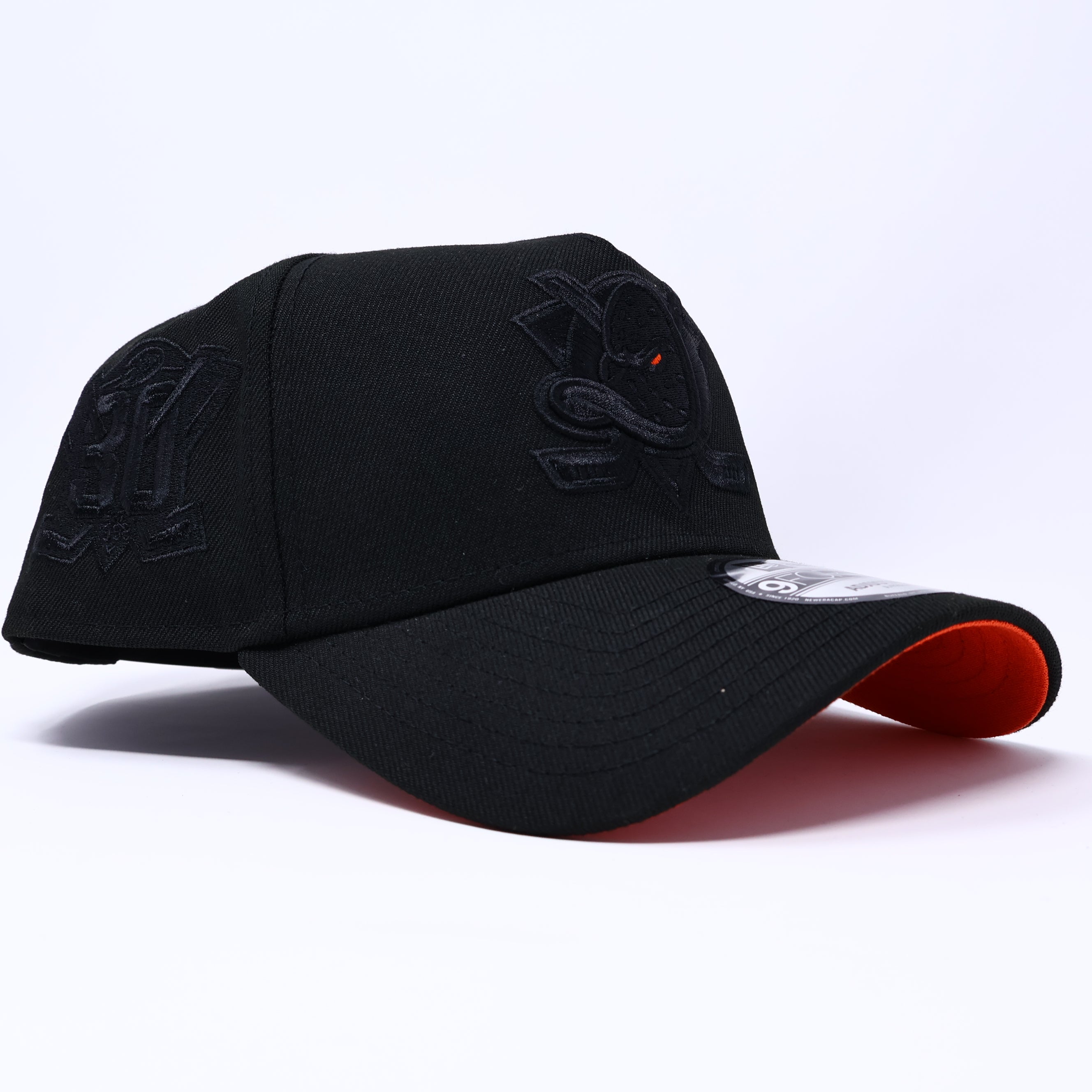 NWT Black Anaheim Ducks NHL 9Forty New Era Adjustable Snapback Hat 5 Panel