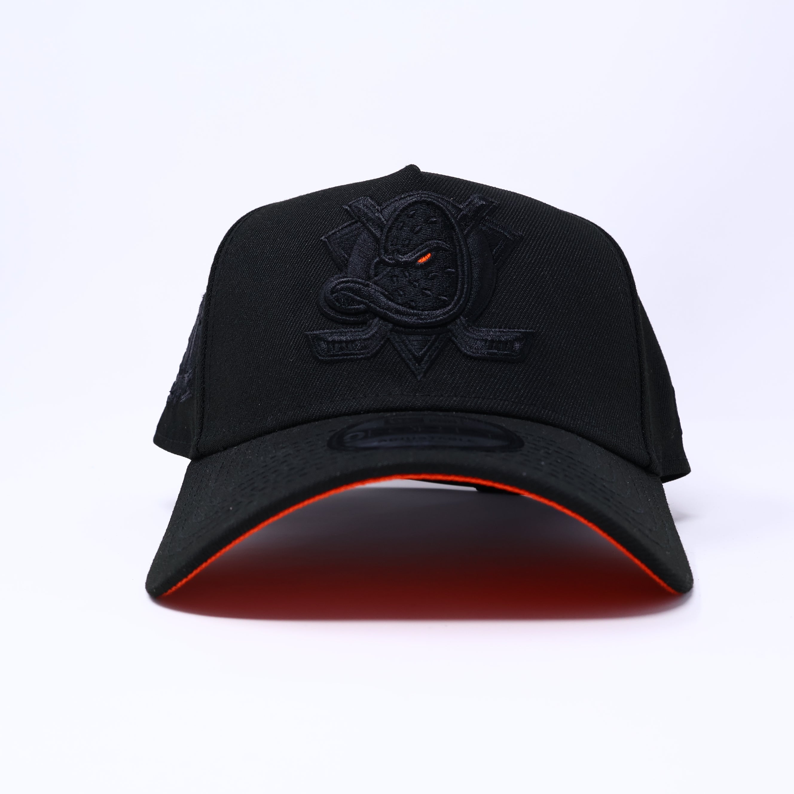 NWT Black Anaheim Ducks NHL 9Forty New Era Adjustable Snapback Hat 5 Panel