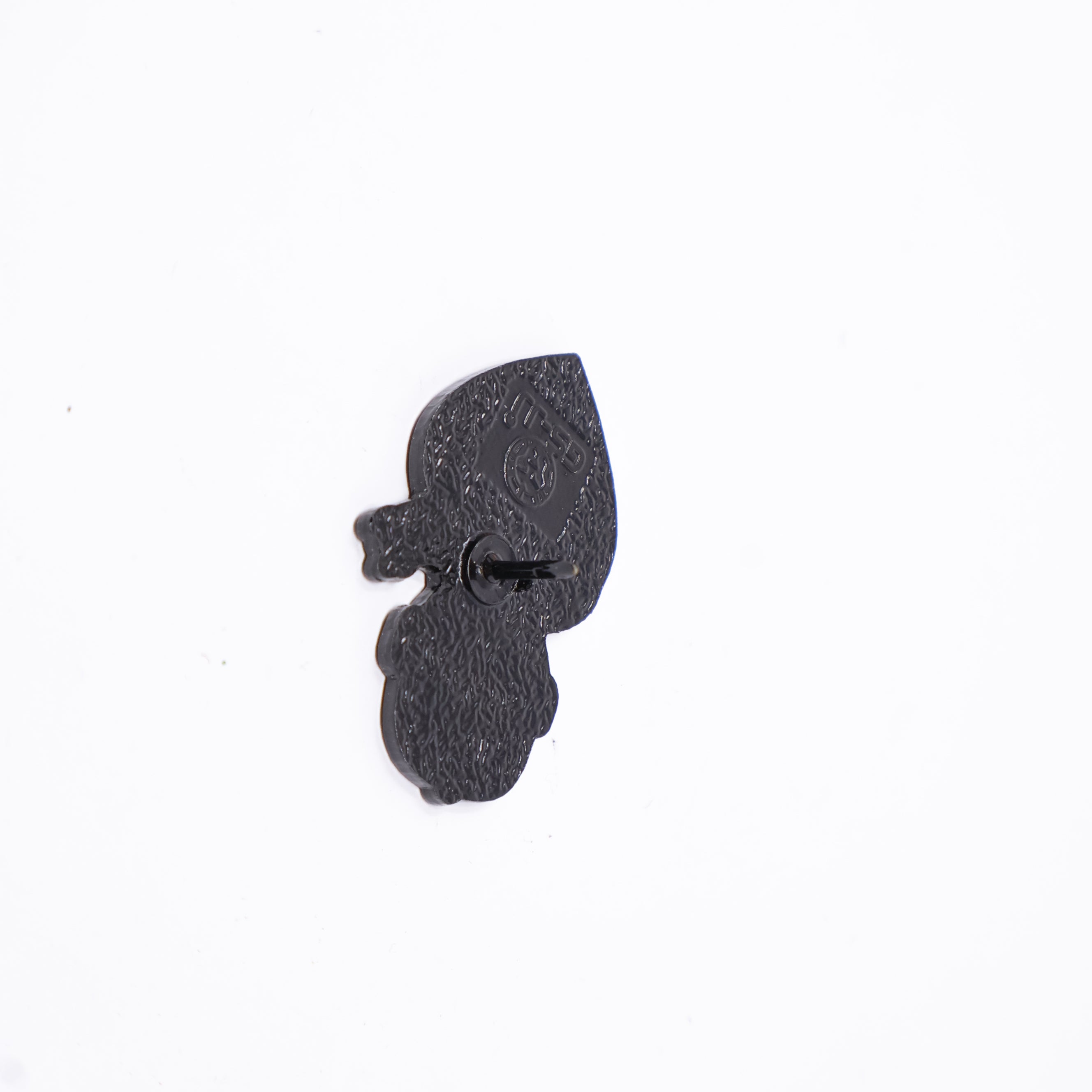 Spacecity Brims Brick Red Smiling Heart Graphic Pin