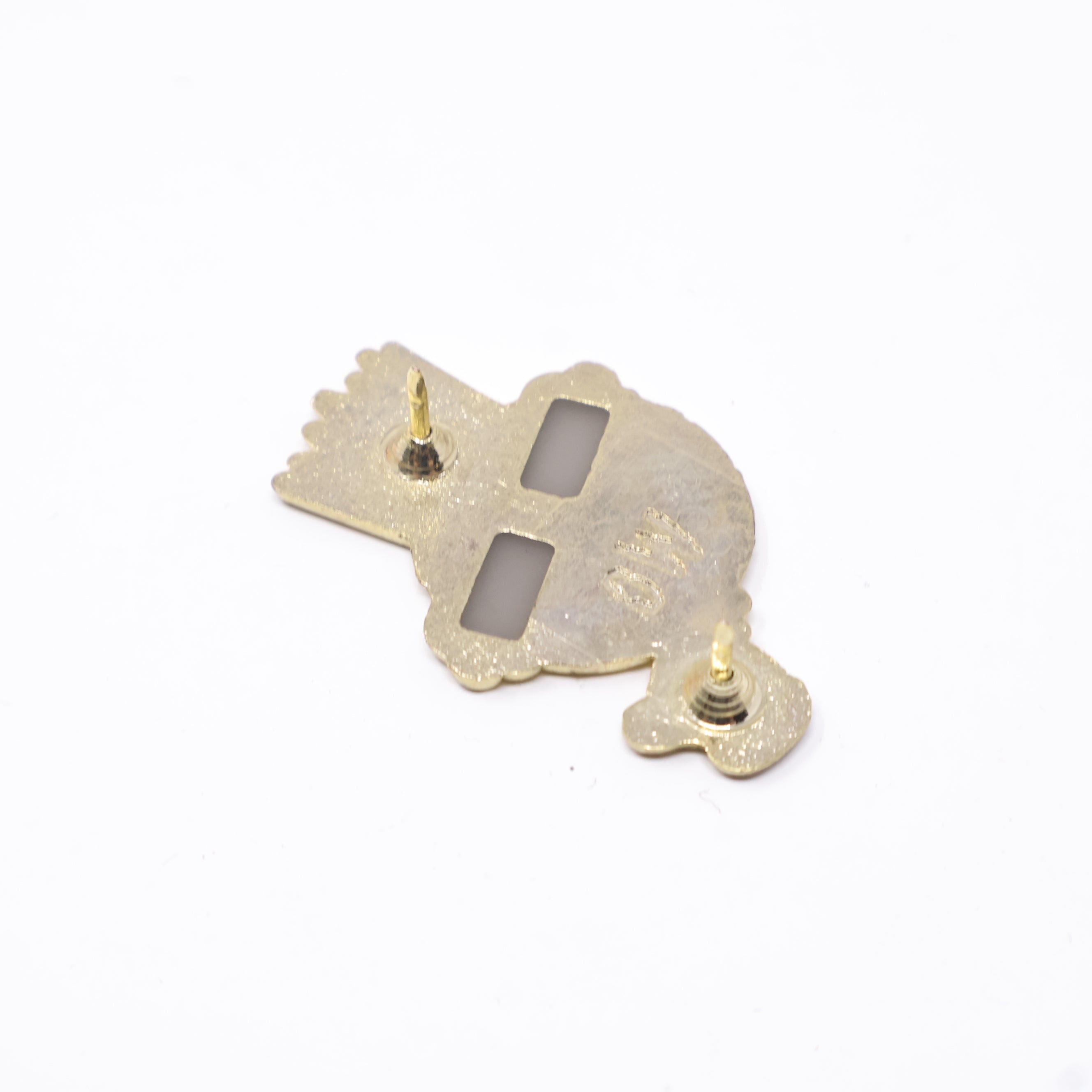 Flexing the World Graphic Pin
