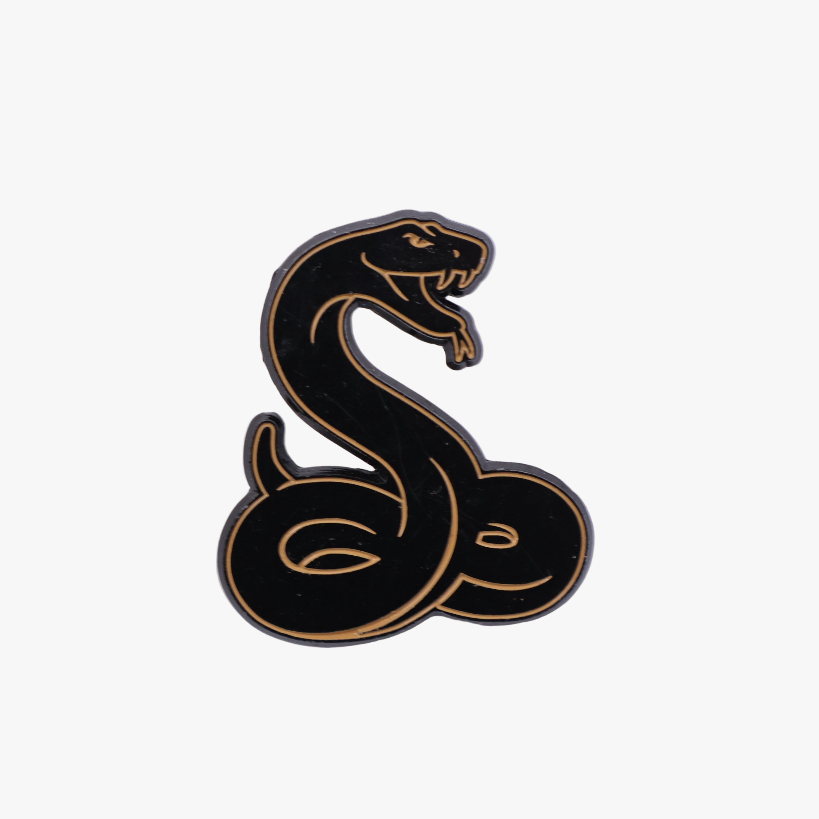 Black Snake Graphic Pin