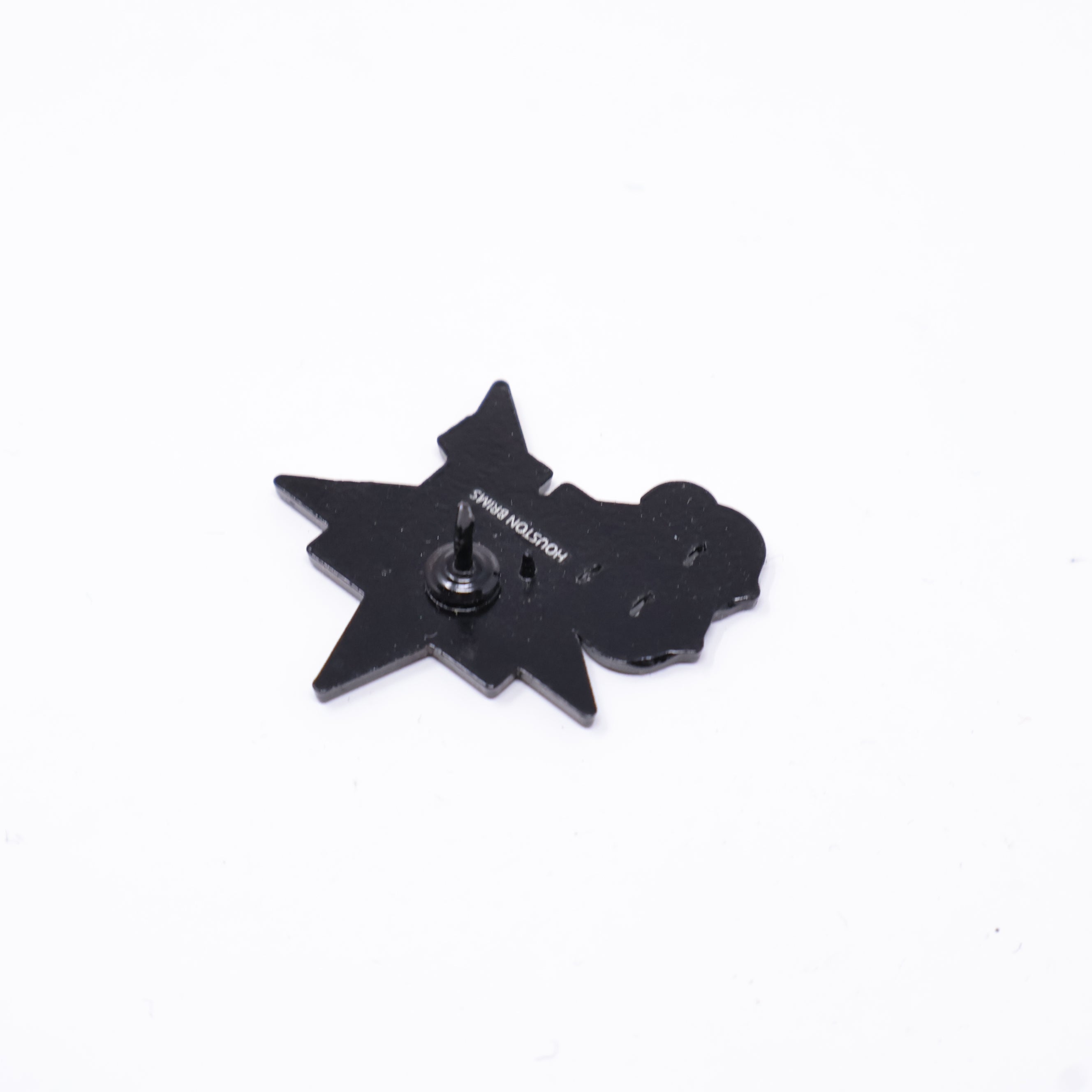 Purple Black Houston Boston Graphic Pin