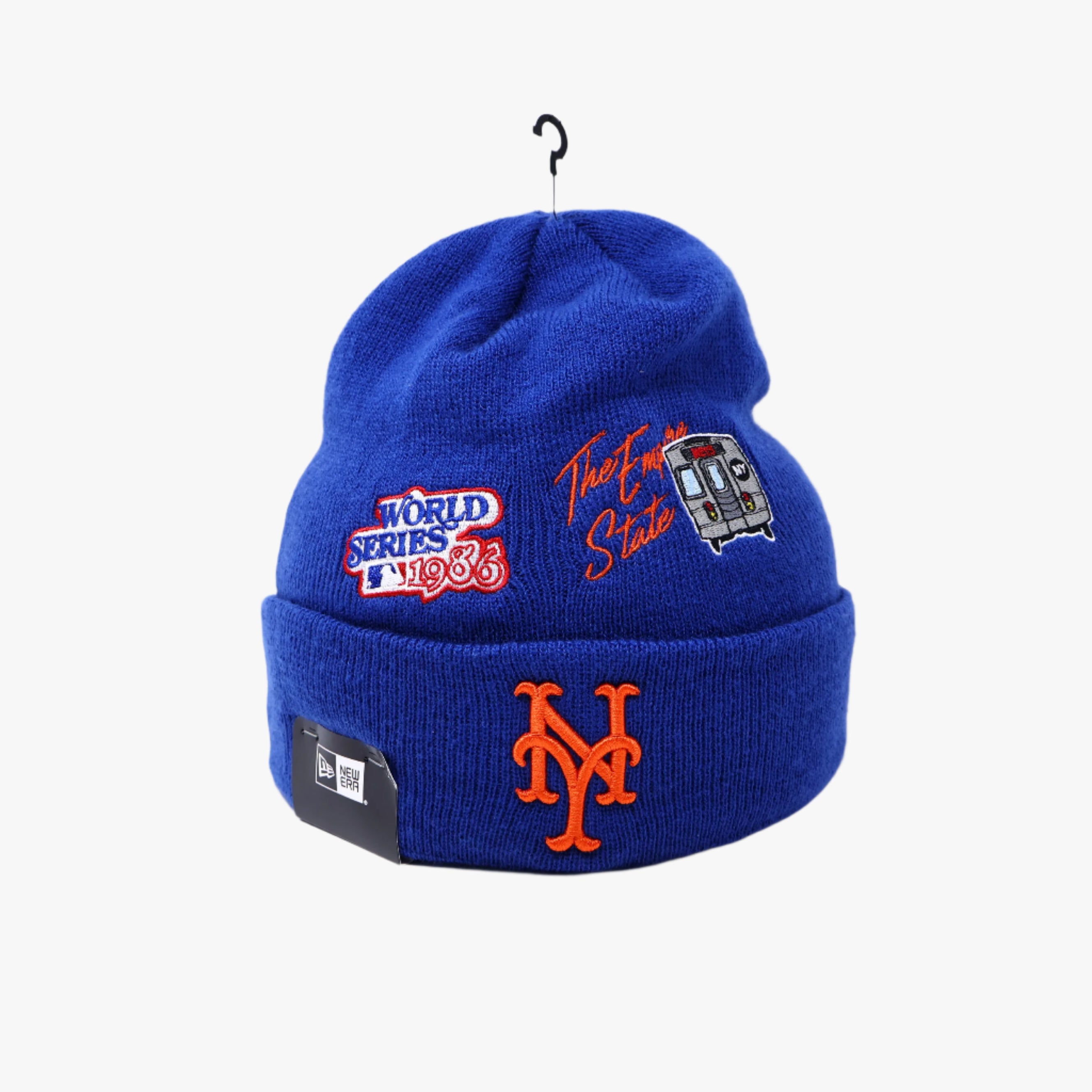 NWT Blue MLB New York Mets New Era Unisex Mens Womens Ski Cap Warm Knit