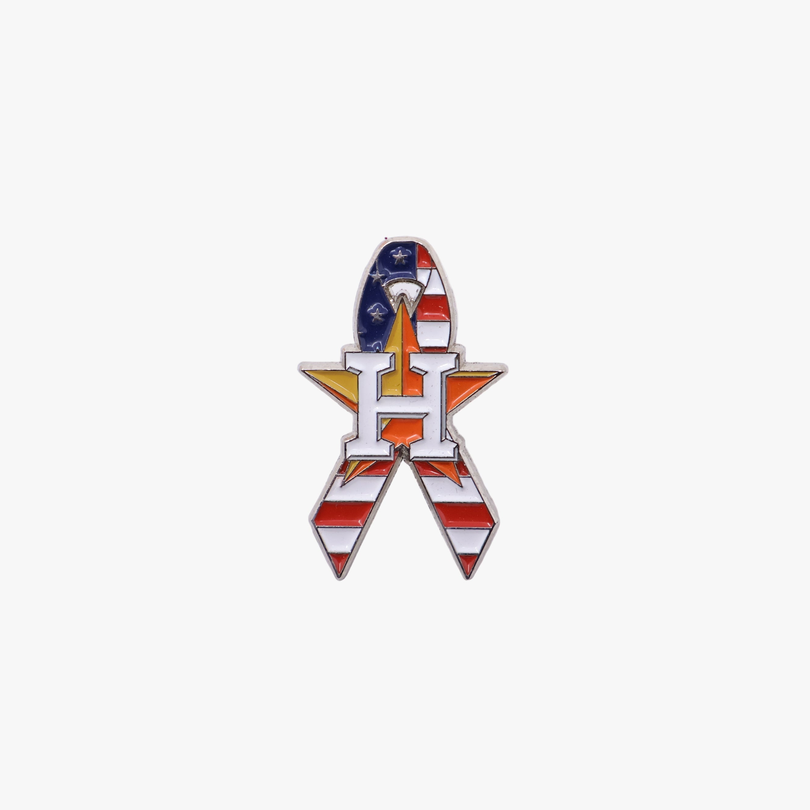Houston Astros Ribbon Graphic Pin