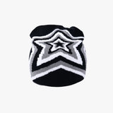 Y2K Star Beanie Skip Cap Warm Simple Dope Design