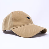 Cute Embroidered Bear Hat Simple Baseball Cap Adjustable Dad Soft