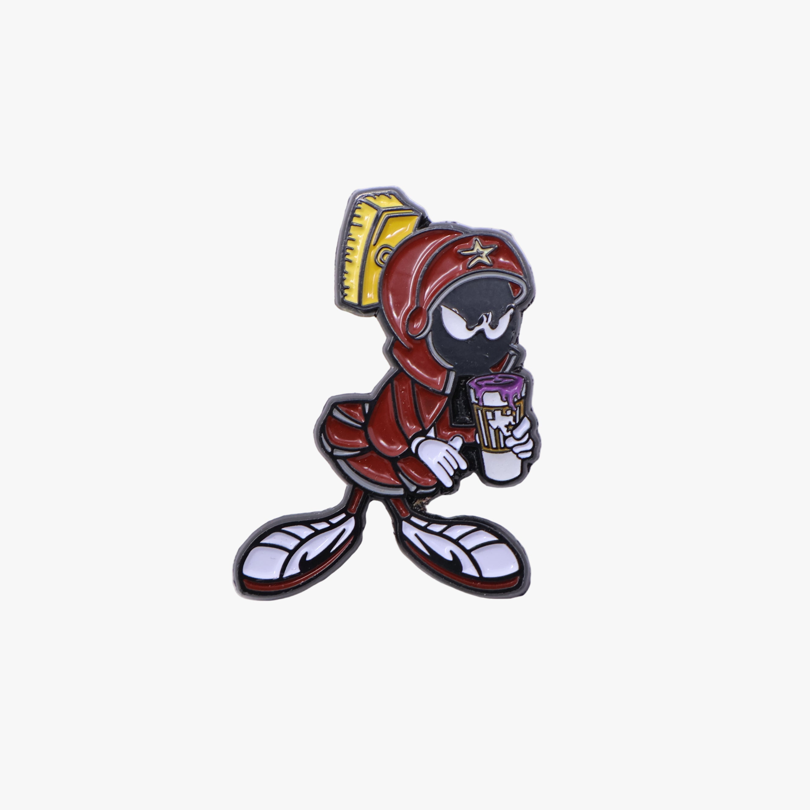 Marvin the Martian Lean Cup Graphic Pin