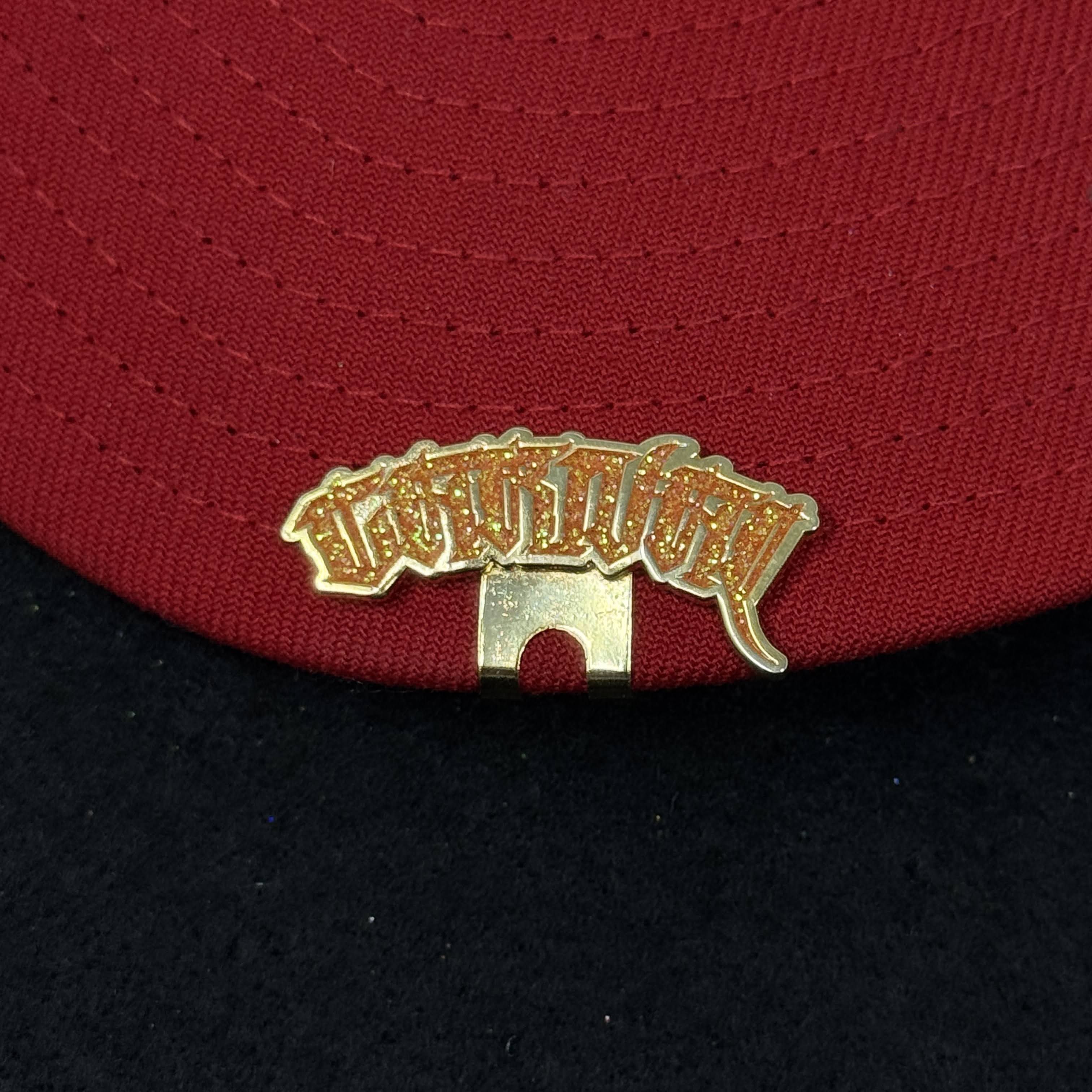 Orange "CARNAL" Hat Clip