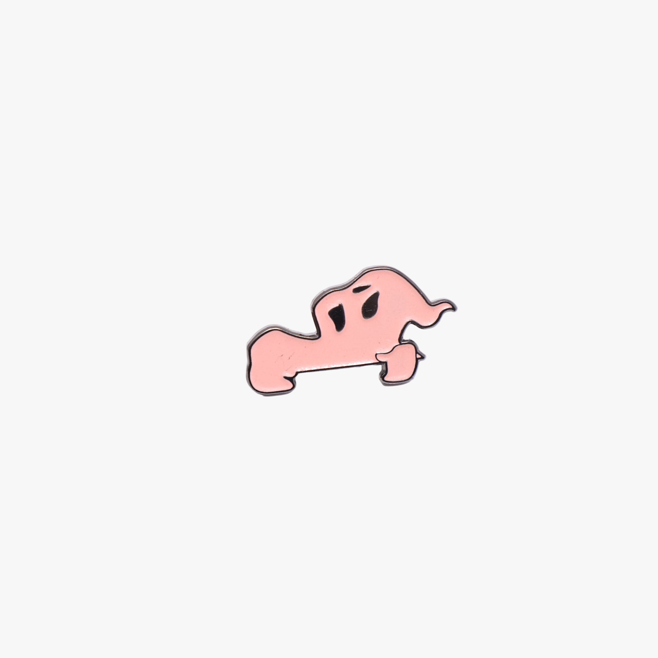 Pink Ghost Peeker Pin