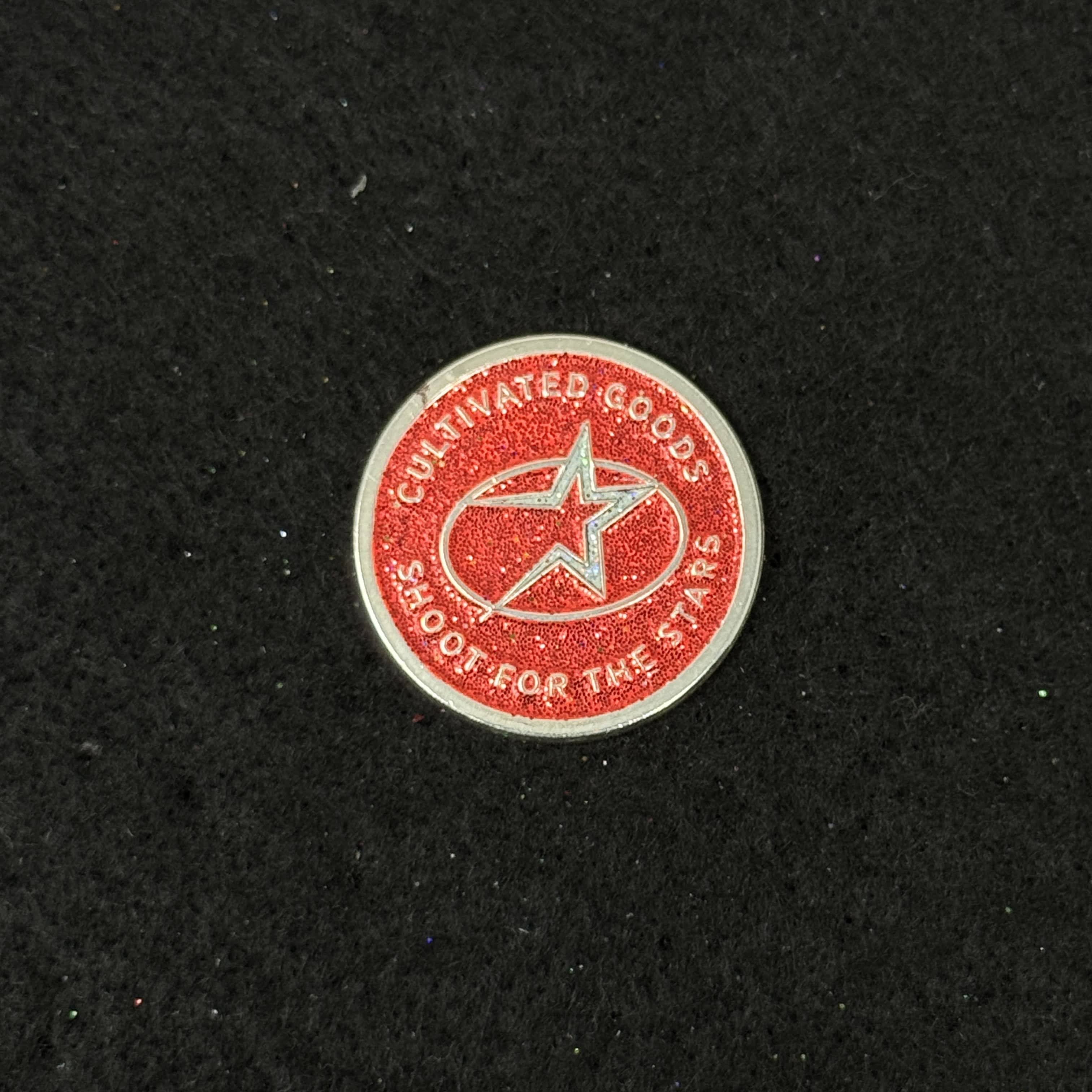 Cultivate Goods Red Houston Astros Coin Pin