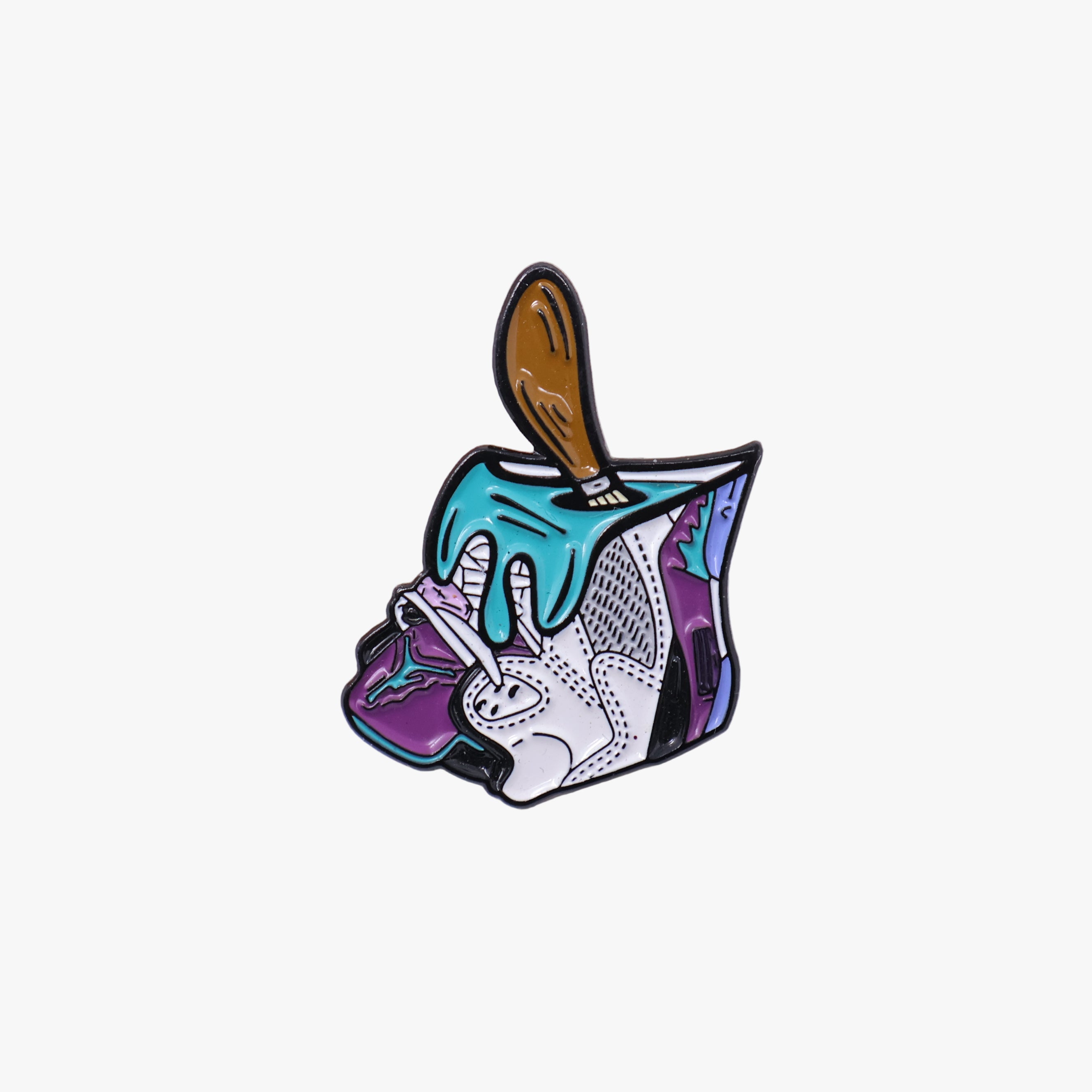 UmbrellaHeights White Concord 11 Paint Bucket Graphic Pin